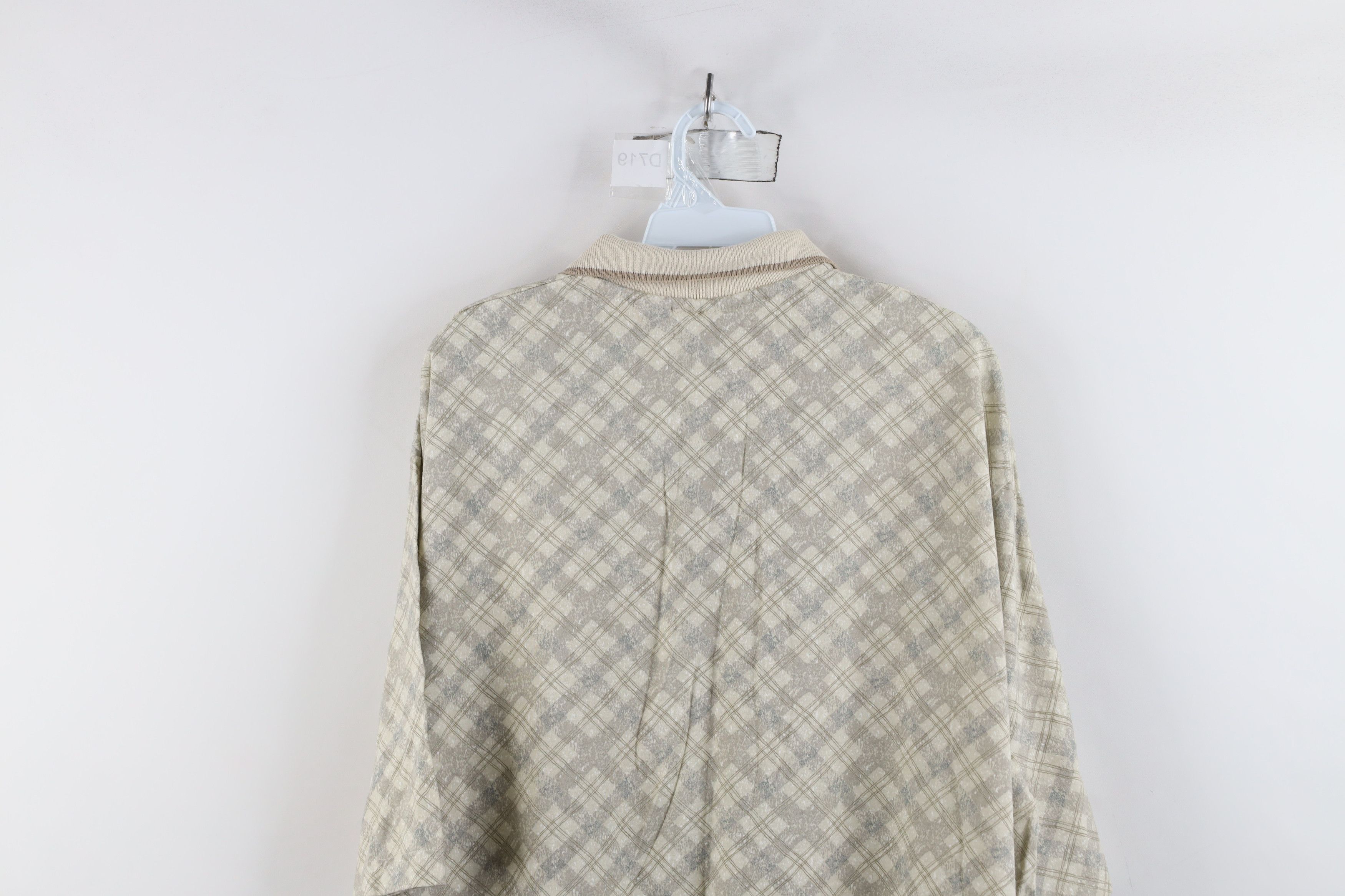 Vintage Vintage 90s Streetwear Hatch Plaid Collared Golf Polo Shirt Size US XL / EU 56 / 4 - 9 Thumbnail