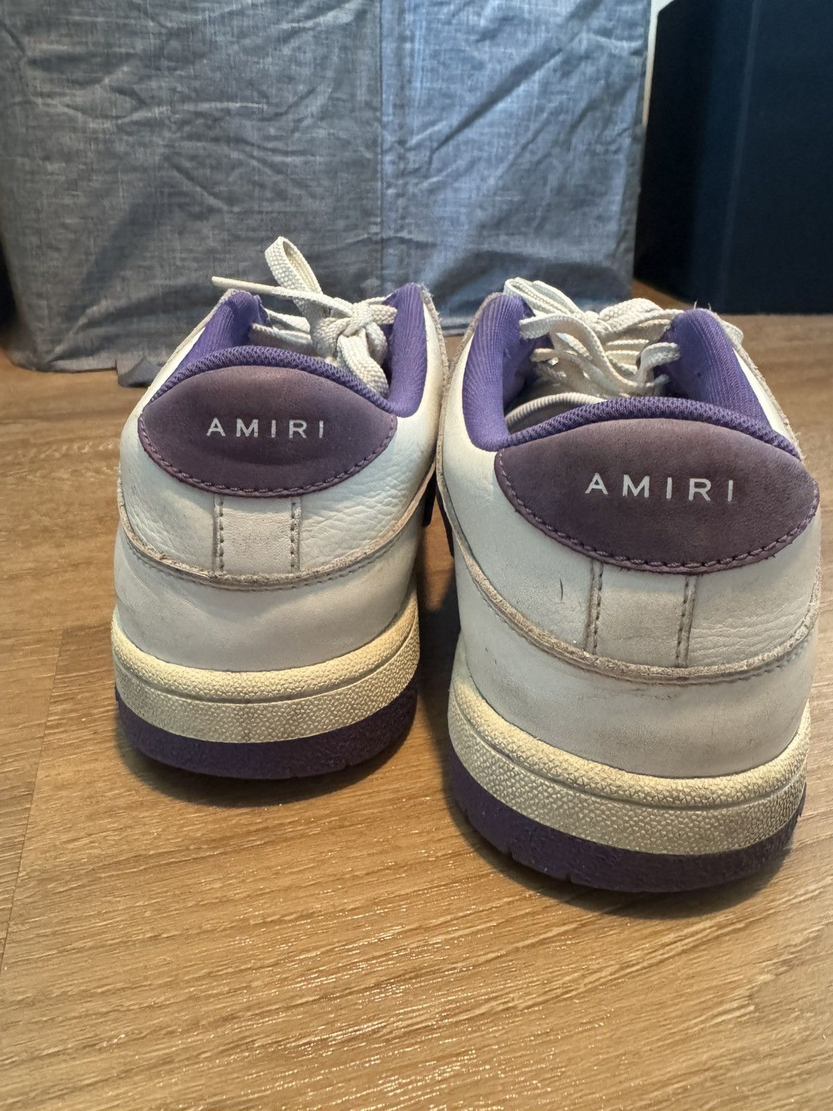 Amiri Amiri Skeleton Purple Sneakers Size US 10 / EU 43 - 8 Thumbnail