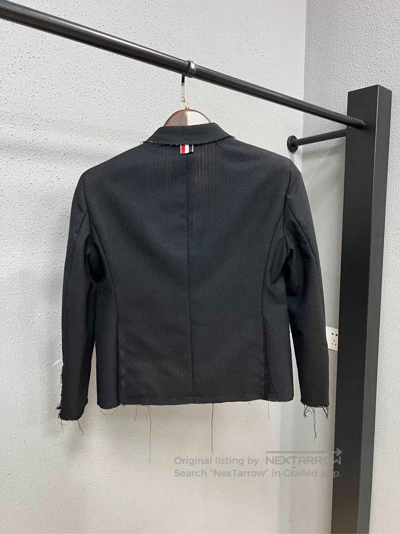 Thom Browne thom browne fringed tailored suit jacket. Size US M / EU 48-50 / 2 - 2 Thumbnail