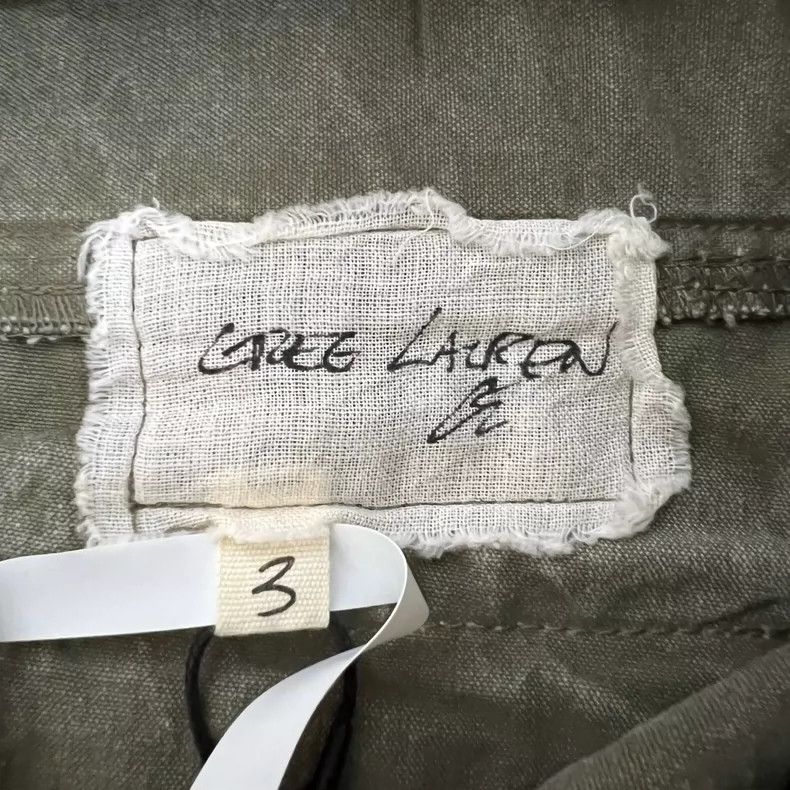 Greg Lauren greg laurenMilitary green washed work pants 2505-Nextarrow Size US 34 / EU 50 - 3 Thumbnail