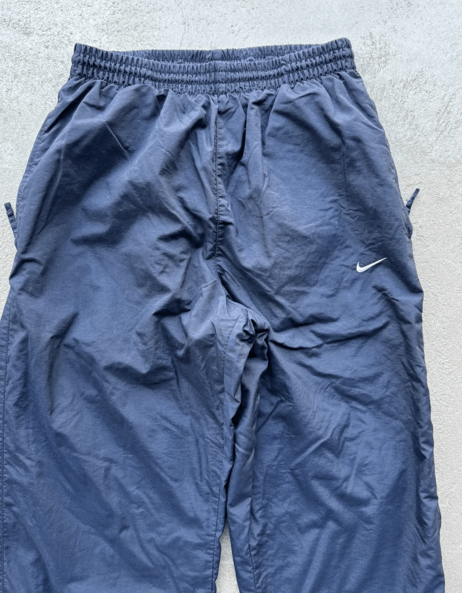 Nike Nike Nylon Drill Track Pants Swoosh Y2K Rap TN Size US 30 / EU 46 - 6 Thumbnail