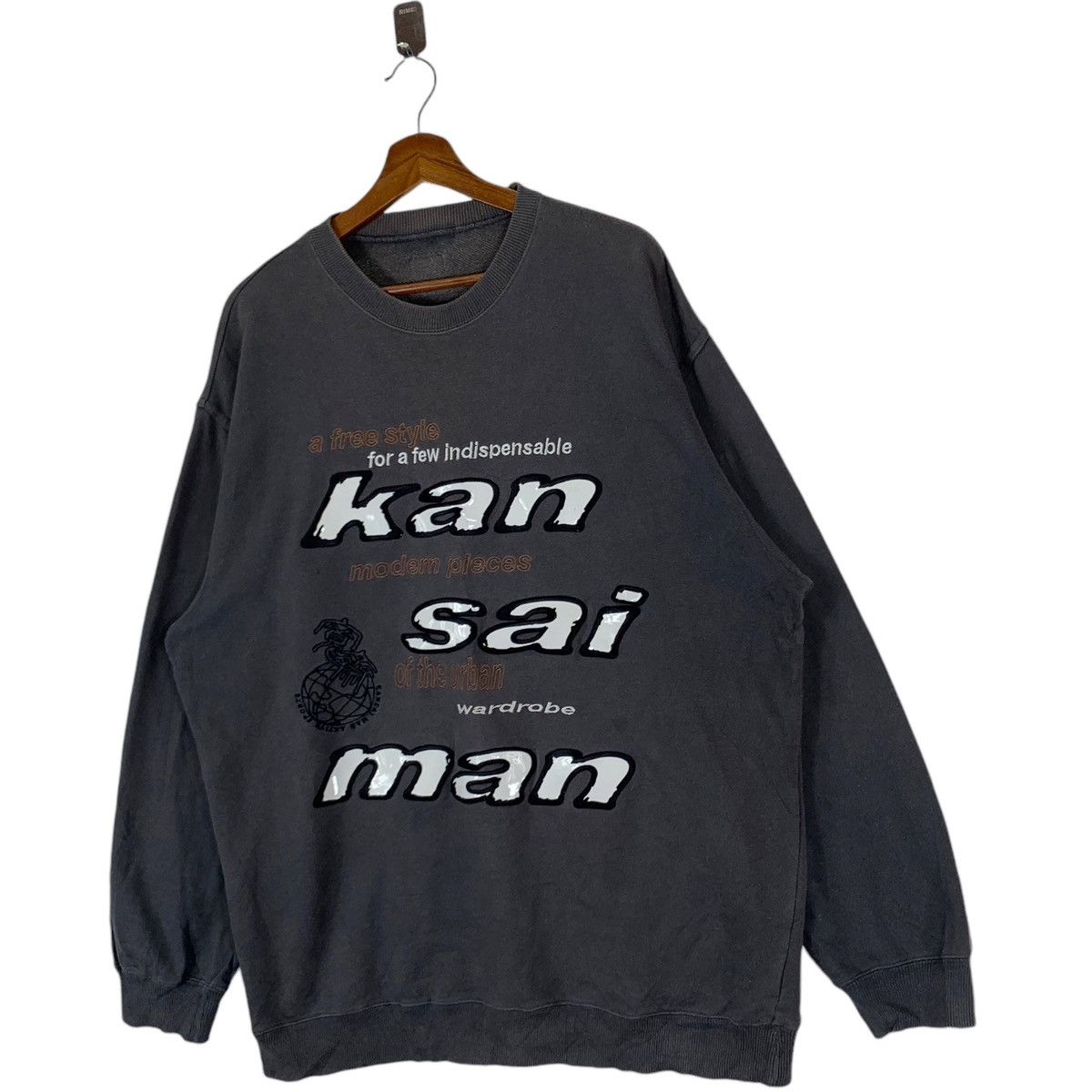 Japanese Brand × Kansai Yamamoto VINTAGE KANSAI MAN YAMAMOTO JAPANESE BRAND SWEATSHIRT Size US L / EU 52-54 / 3 - 2 Thumbnail