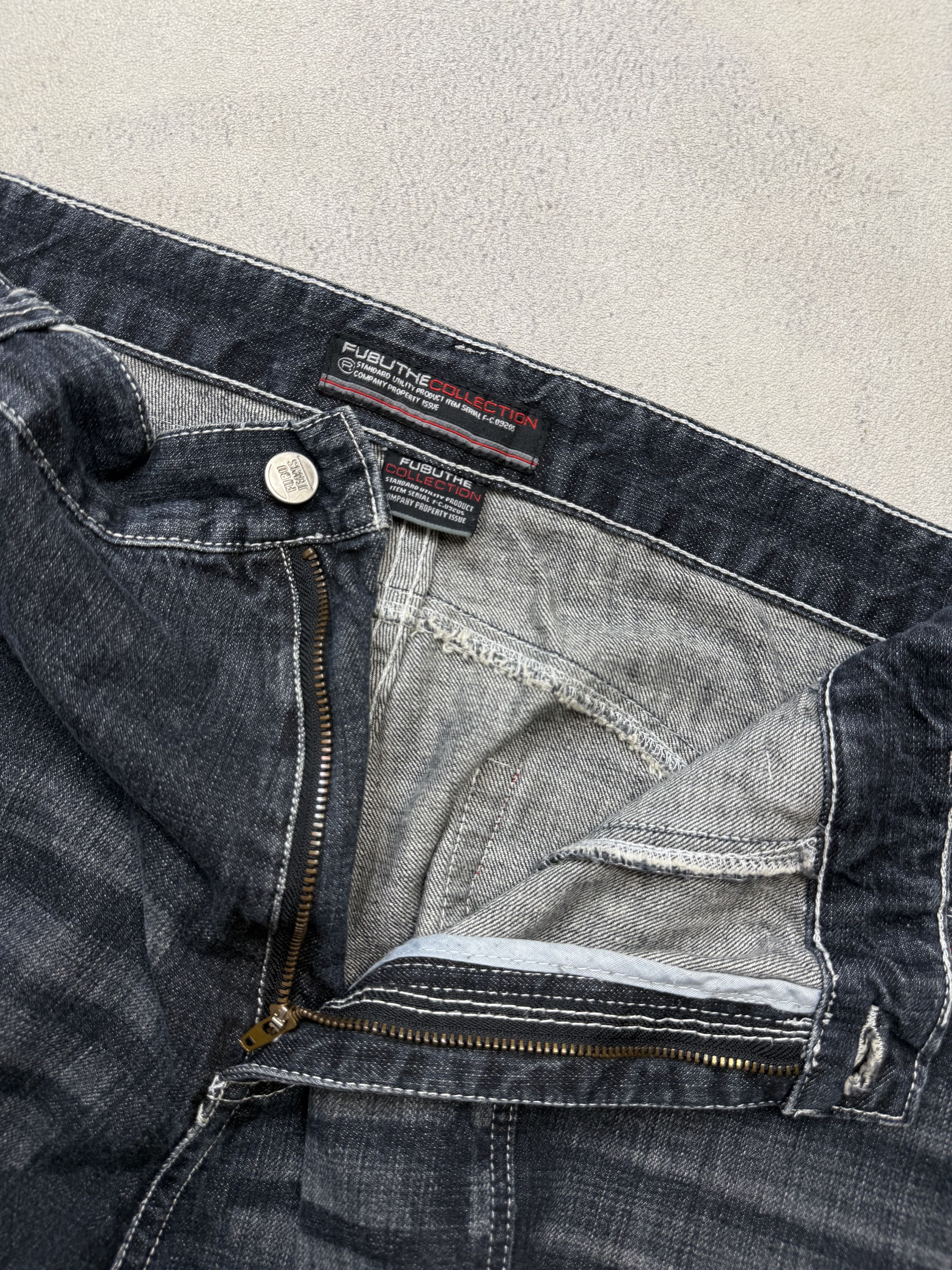 Fubu Vintage Y2K Fubu Baggy Denim Jeans Size US 36 / EU 52 - 14 Thumbnail