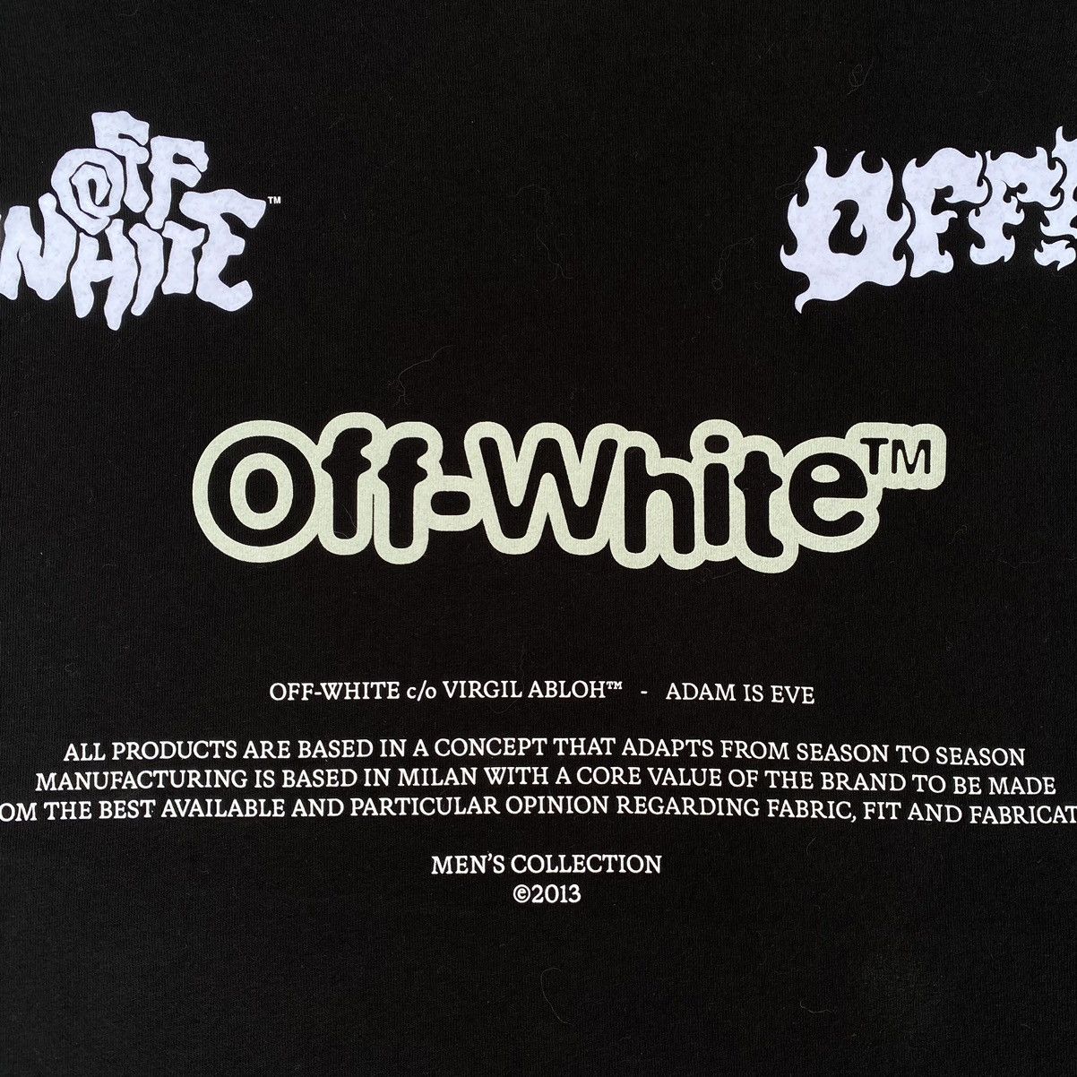 Off-White Adam is Eve Oversize Layer Hoodie Size US S / EU 44-46 / 1 - 9 Thumbnail