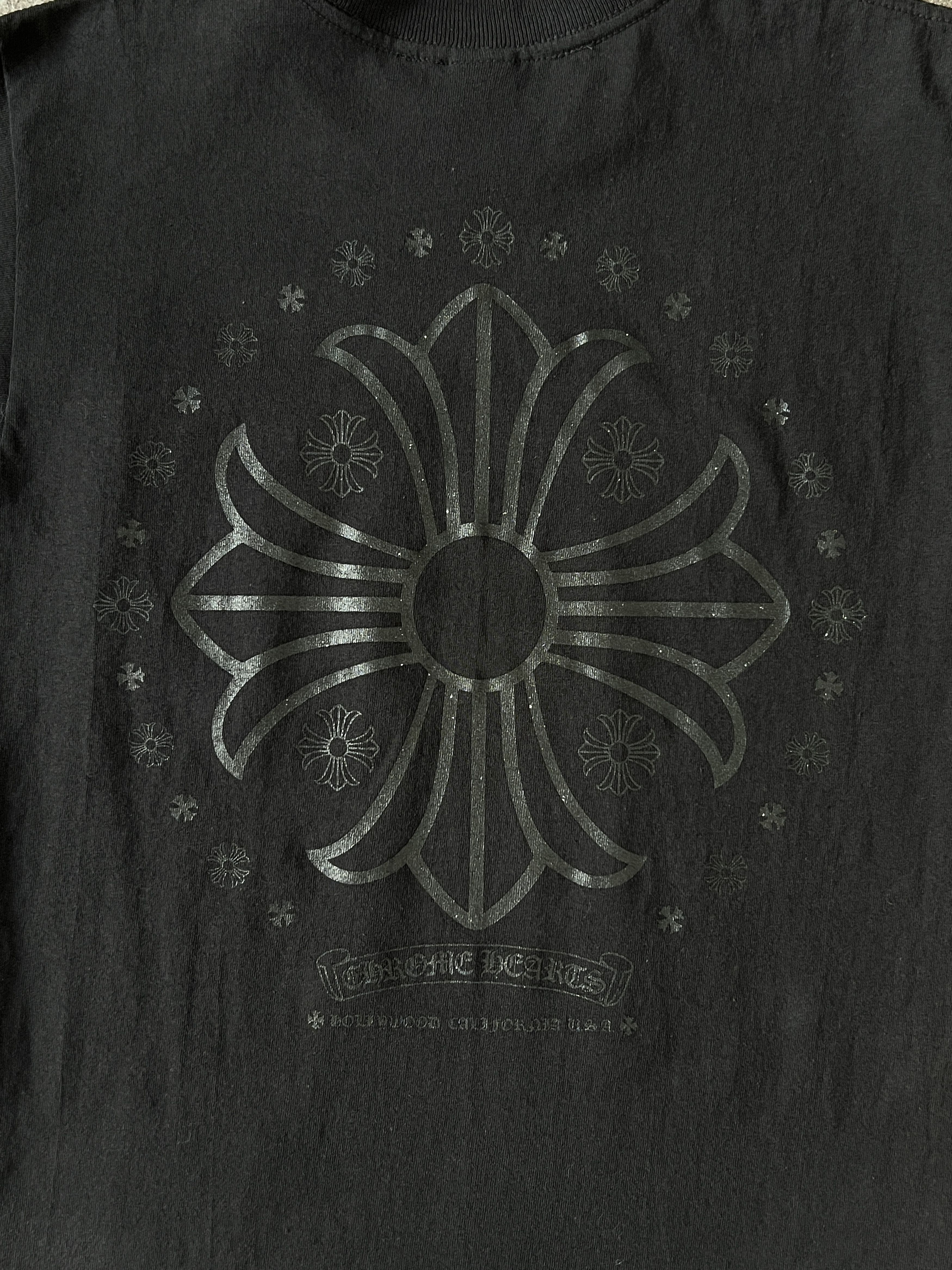 Chrome Hearts Chrome Hearts Tonal Cross Pocket Tee Black S Size US S / EU 44-46 / 1 - 5 Thumbnail
