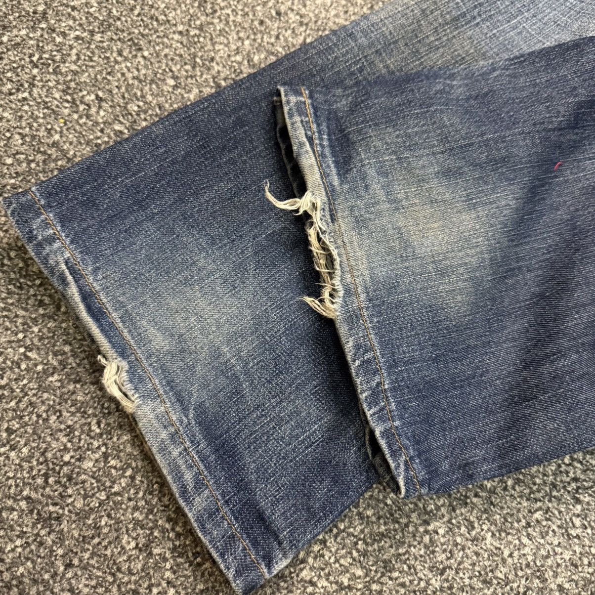 14th Addiction 🔥Archive Distressed Levis Cooper Jeans Size US 30 / EU 46 - 11 Thumbnail