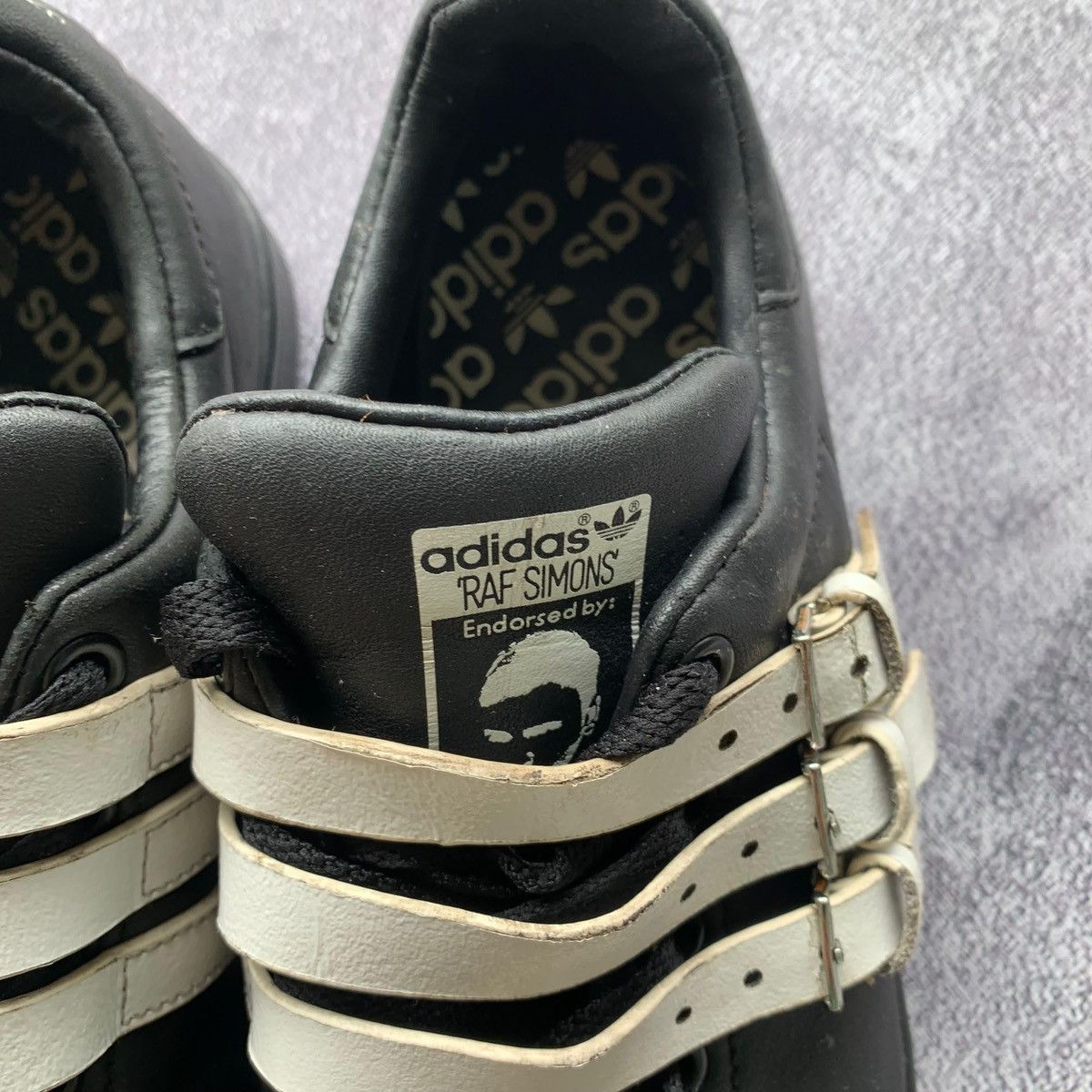 Adidas × Raf Simons Raf Simons x Adidas Stan Smith Strap ‘Core Black’ Size US 5 / EU 37 - 6 Thumbnail