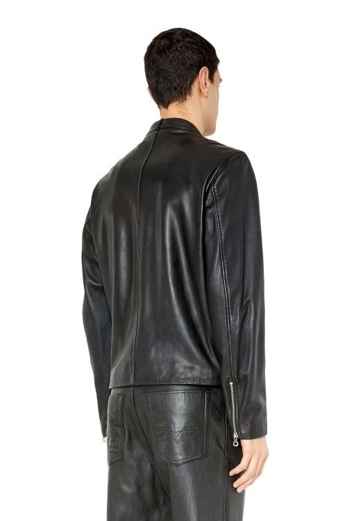 Diesel Diesel L- METAL GIACCA leather jacket Size US L / EU 52-54 / 3 - 2 Thumbnail