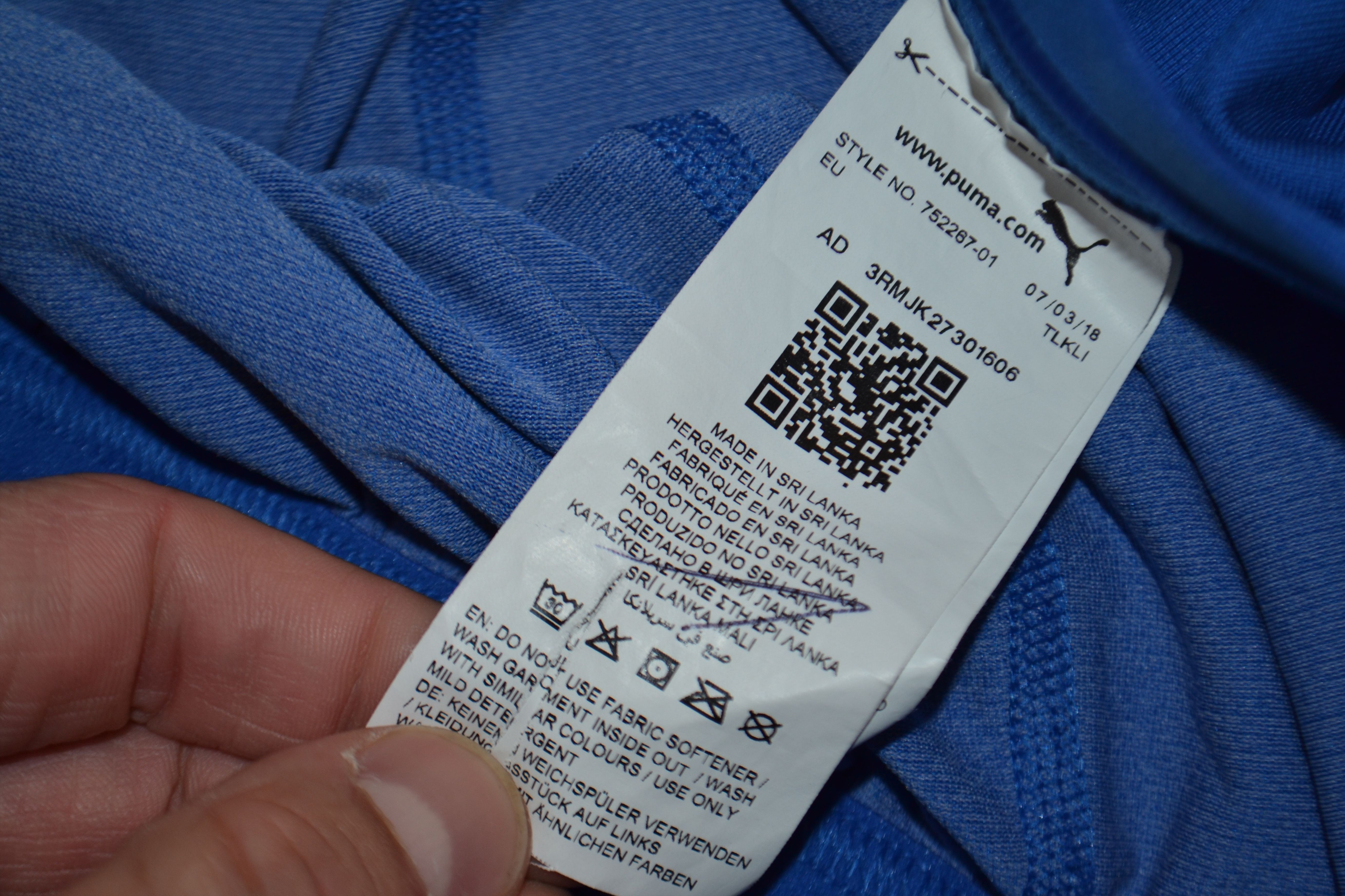 Puma Italy Italia AUTHENTIC Home Shorts 2018 2019 Soccer Size US 36 / EU 52 - 4 Thumbnail