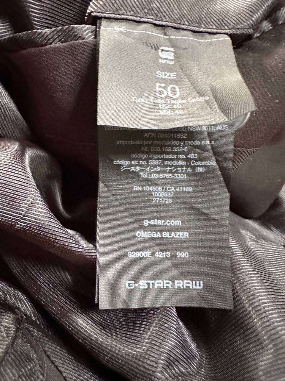 G-Star G-Star Raw Omega Blazer Size US S / EU 44-46 / 1 - 15 Thumbnail