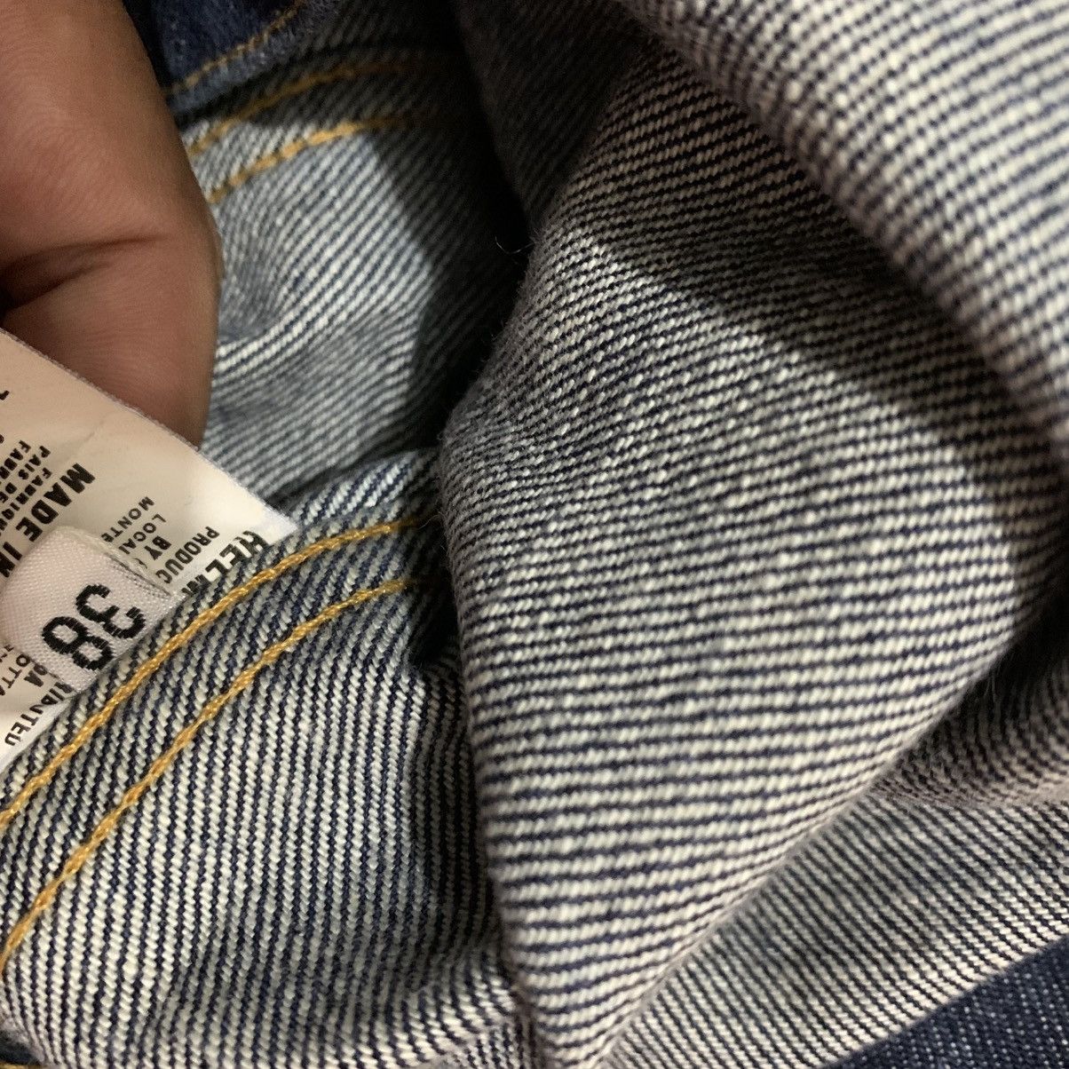 Helmut Lang 2000s Helmut Lang Denim Jacket Indigo Blue Size XS / US 0-2 / IT 36-38 - 10 Thumbnail