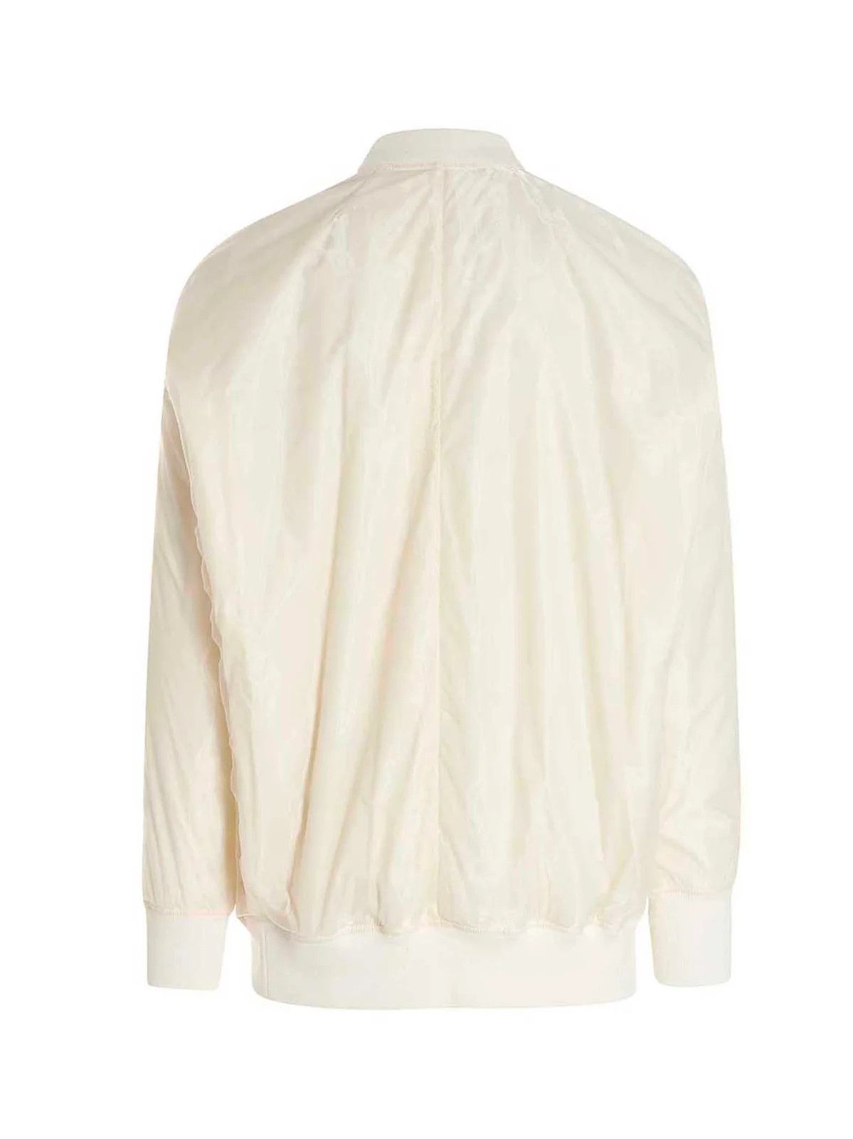 Rick Owens o1y0325 Bomber Jacket in Cream Size US S / EU 44-46 / 1 - 4 Thumbnail