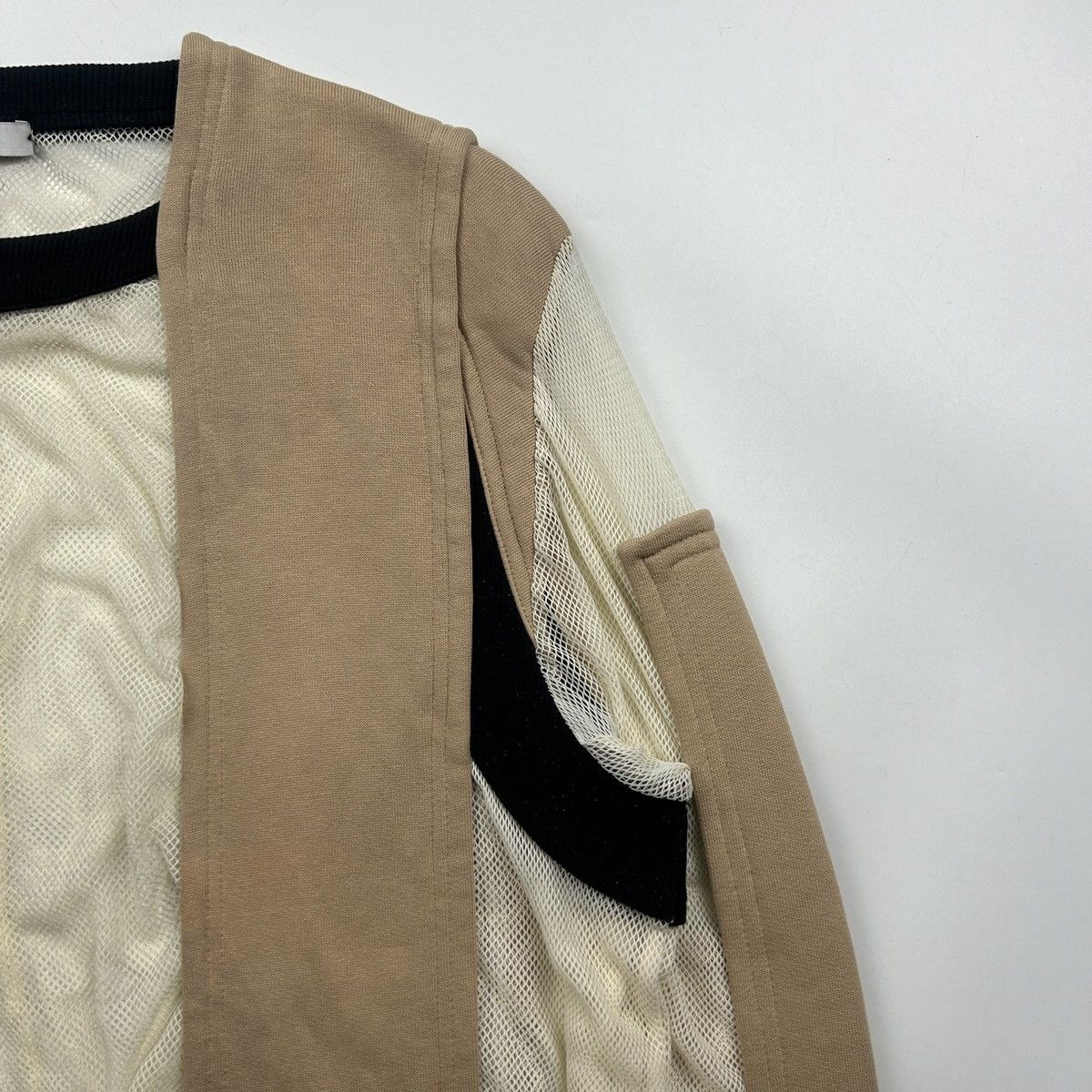 Givenchy Givenchy Panelled Mesh Sweater Size US S / EU 44-46 / 1 - 8 Thumbnail