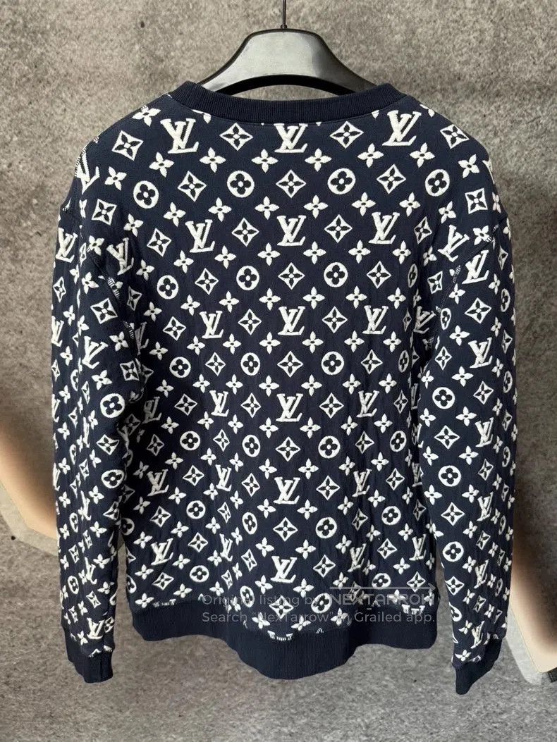 Louis Vuitton Louis Vuitton Monogram Print Sweatshirt M. Size US M / EU 48-50 / 2 - 2 Thumbnail