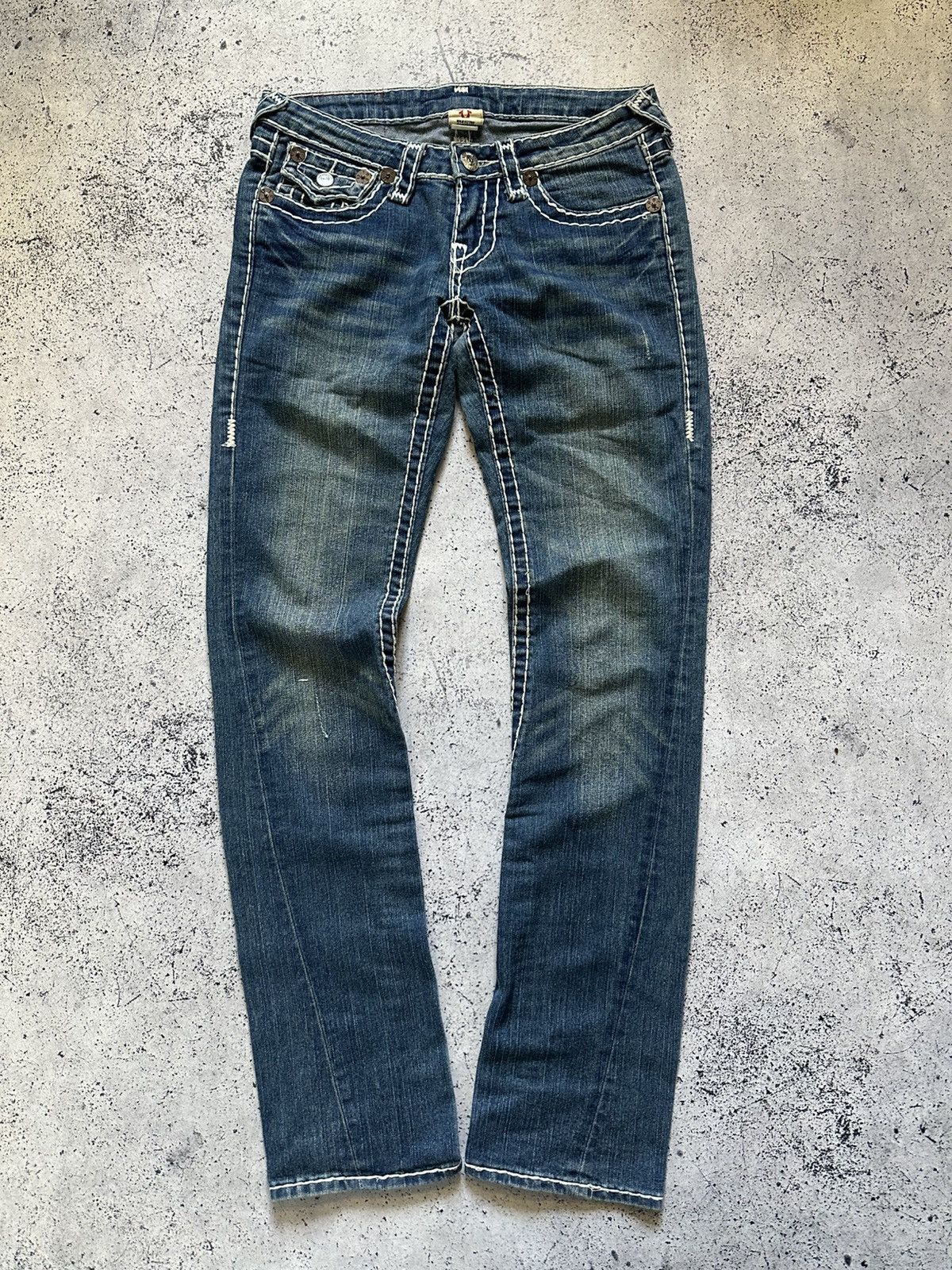 True Religion Vintage True Religion Denim Jeans Flared Chief Keef Y2K USA Size US 27 - 5 Thumbnail