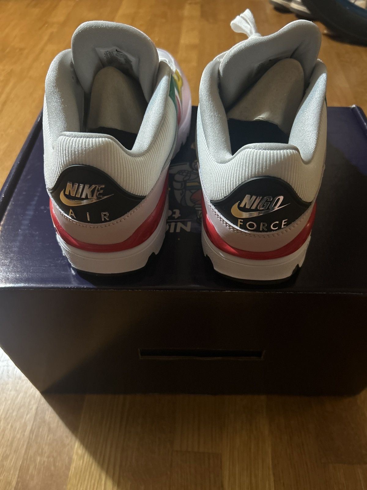 Nigo × Nike Nigo x Nike Air Force 3 with Sony x Nigo Headphones Size US 11.5 / EU 44-45 - 4 Thumbnail