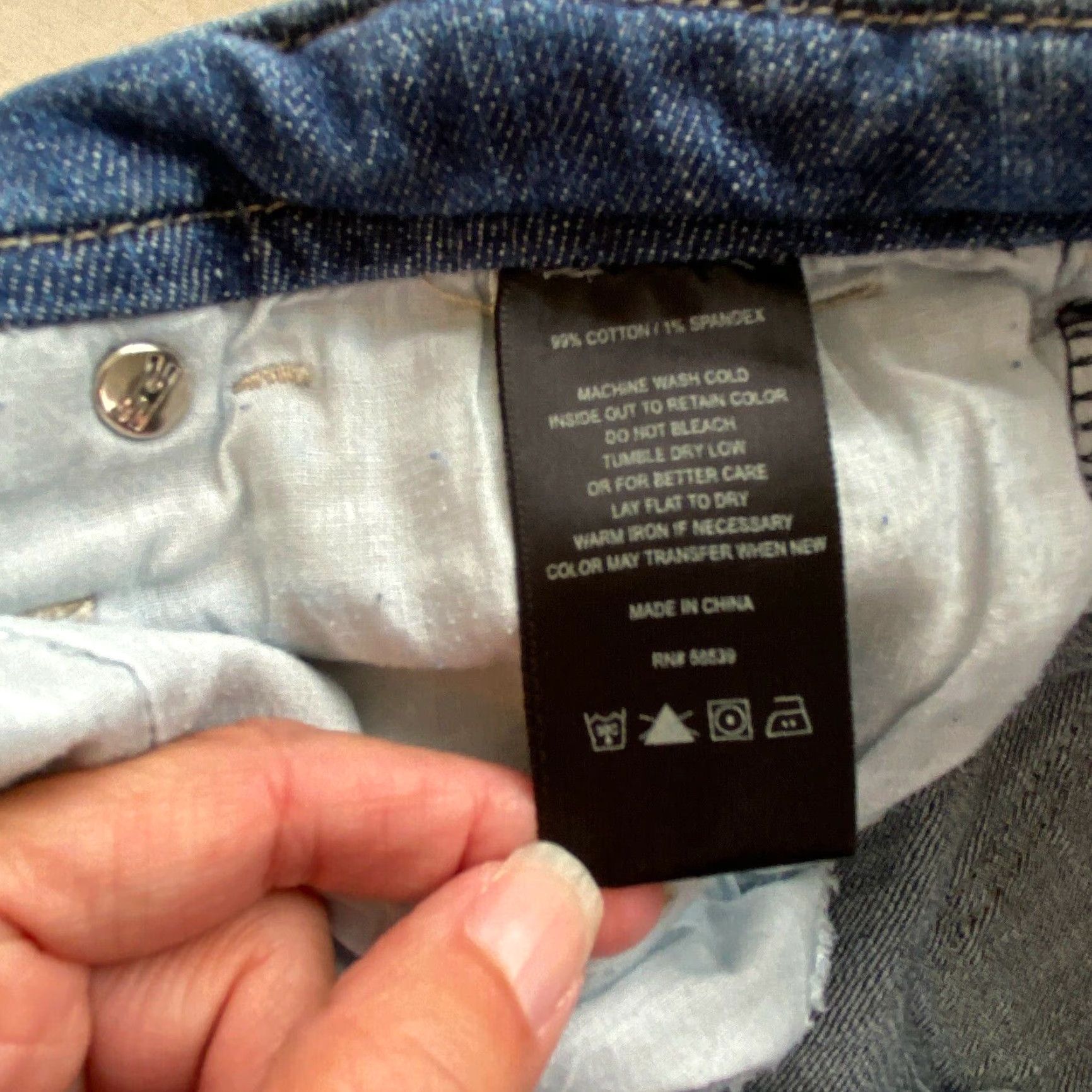 Vintage Kut From The Kloth Womens Distressed Boyfriend Jeans Blue Size 4 Size 27" / US 4 / IT 40 - 5 Thumbnail