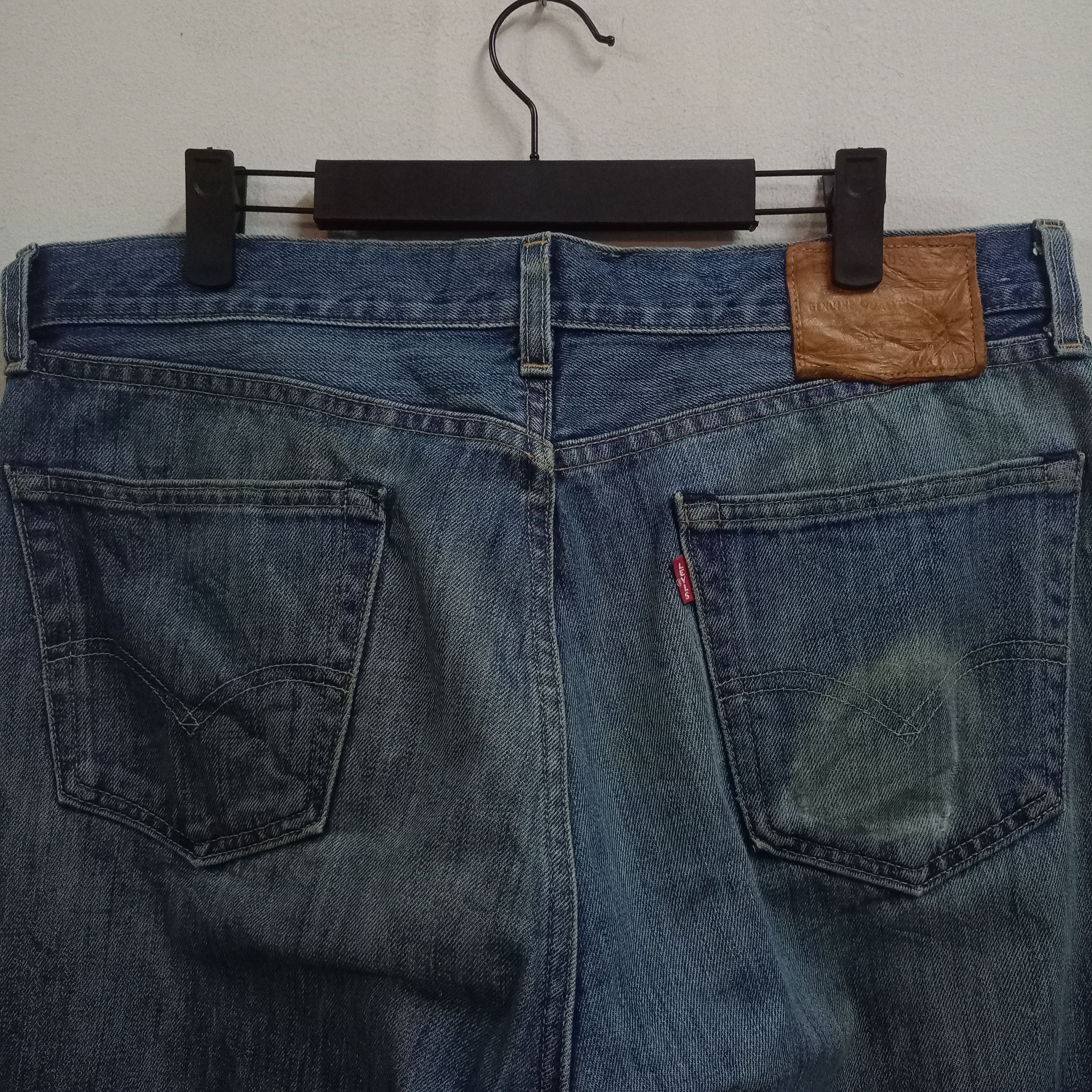 Levi's Vintage USA Levis Big E Mud Wash Baggy Jeans 36x31 Size US 36 / EU 52 - 7 Thumbnail