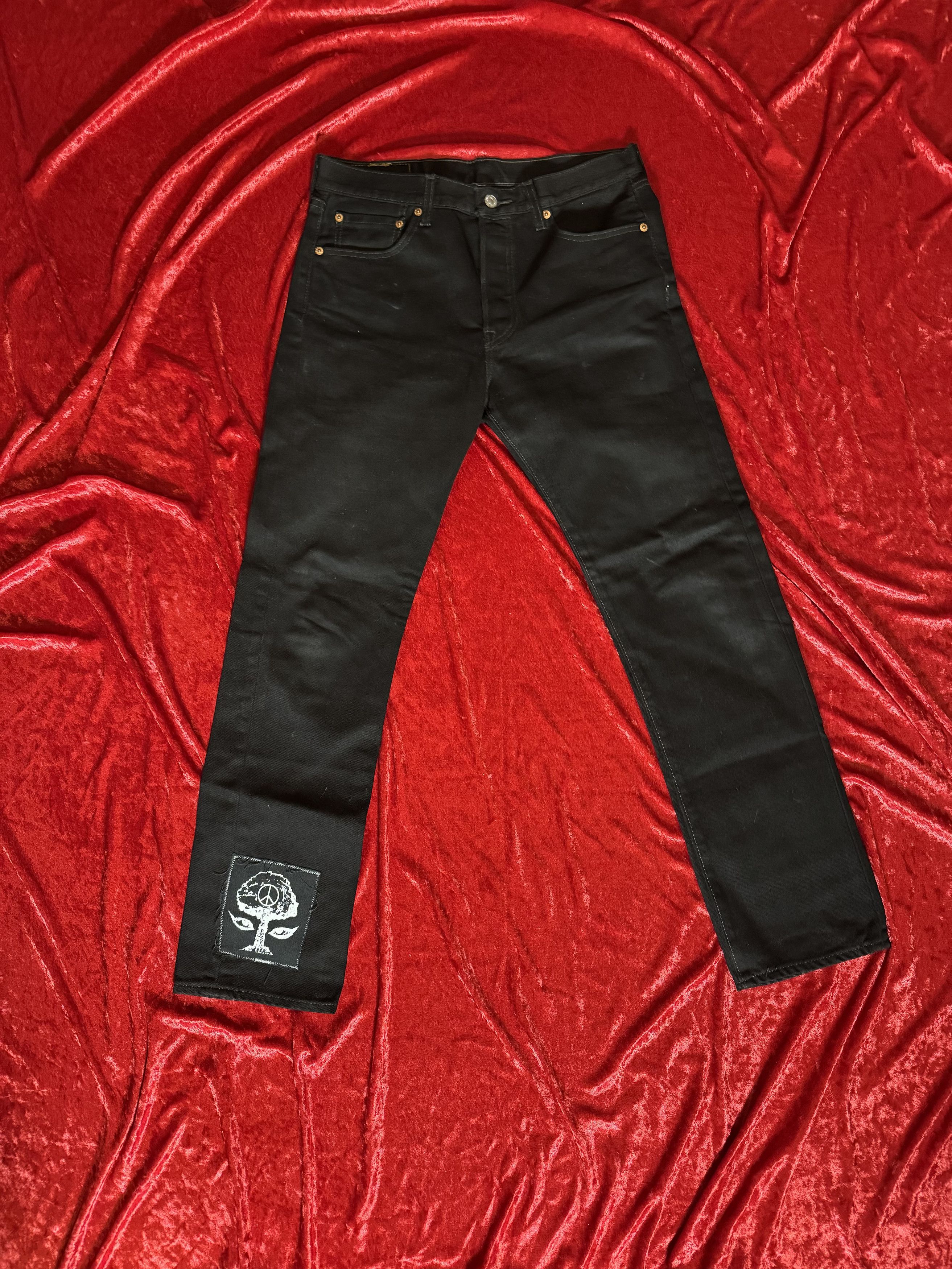 Levi's Levis Peace Bomb Denim Jeans Size US 30 / EU 46 - 1 Thumbnail