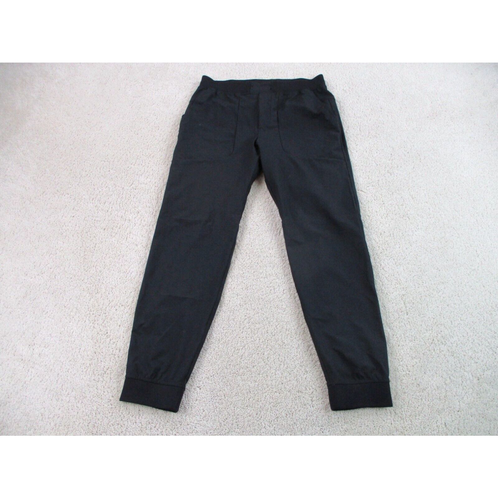 image of Lululemon Pants Adult Large Black Track Pants Abc Joggers Outdoor Athletic Mens in White