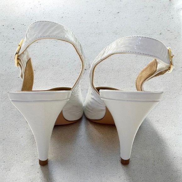 KHAITE KHAITE River Slingback 75 Pump in White Size US 10 / IT 40 - 10 Thumbnail