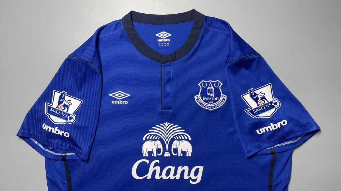 Umbro EVERTON UMBRO 2014/2015 FOOTBALL SOCCER HOME JERSEY #5 ETO’O Size US XXL / EU 58 / 5 - 3 Thumbnail
