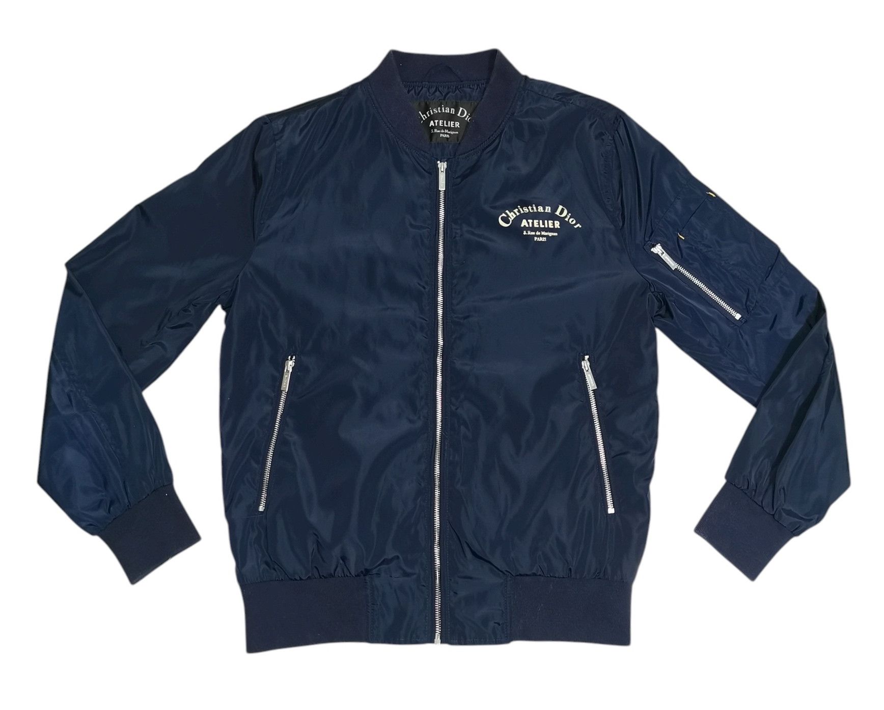 Christian Dior Monsieur Christian Dior Big Logo Bomber Jacket Size US M / EU 48-50 / 2 - 7 Thumbnail