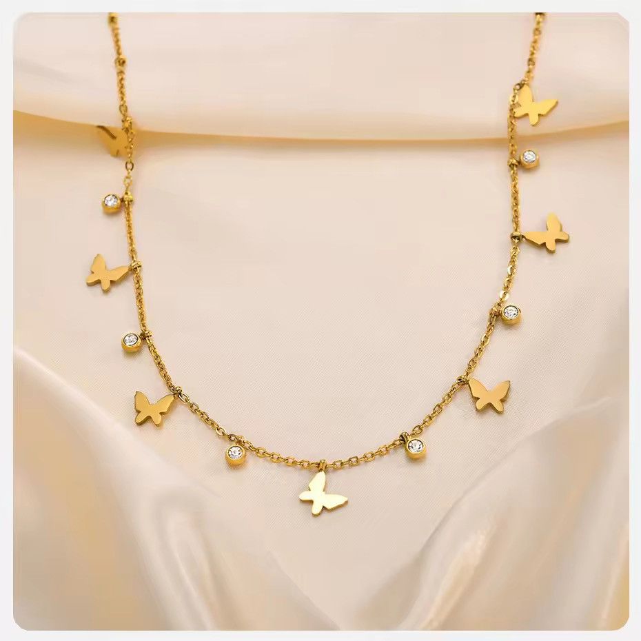 Other Butterfly Choker Necklace Size ONE SIZE - 1 Thumbnail