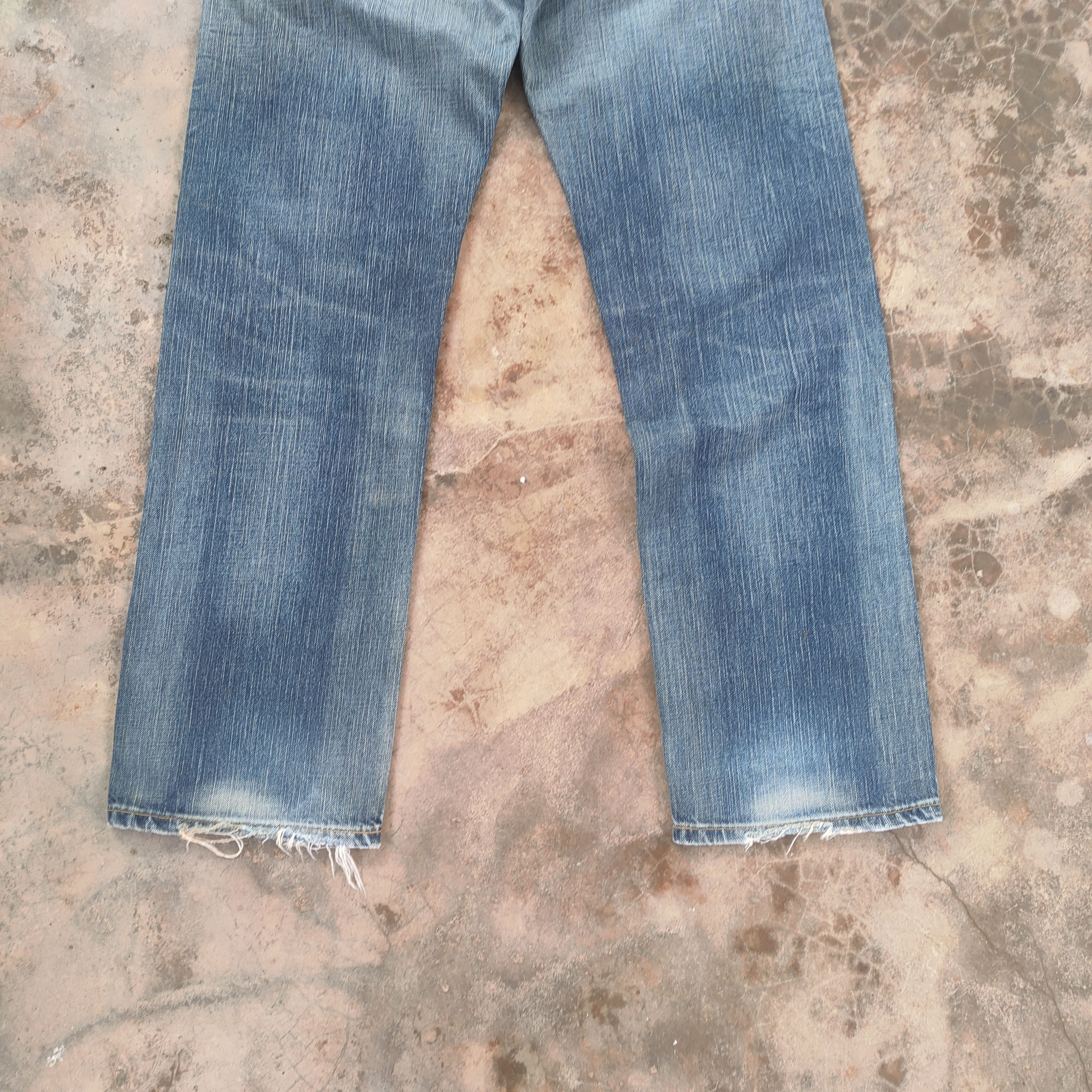 Edwin Edwin 404 vintage distressed jeans denim pants Size US 30 / EU 46 - 8 Thumbnail