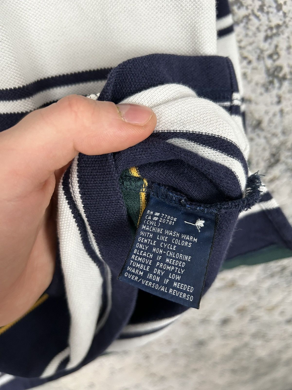 Tommy Hilfiger Vintage Tommy Hilfiger 90s Polo Striped Tee Rugby Size US S / EU 44-46 / 1 - 5 Thumbnail