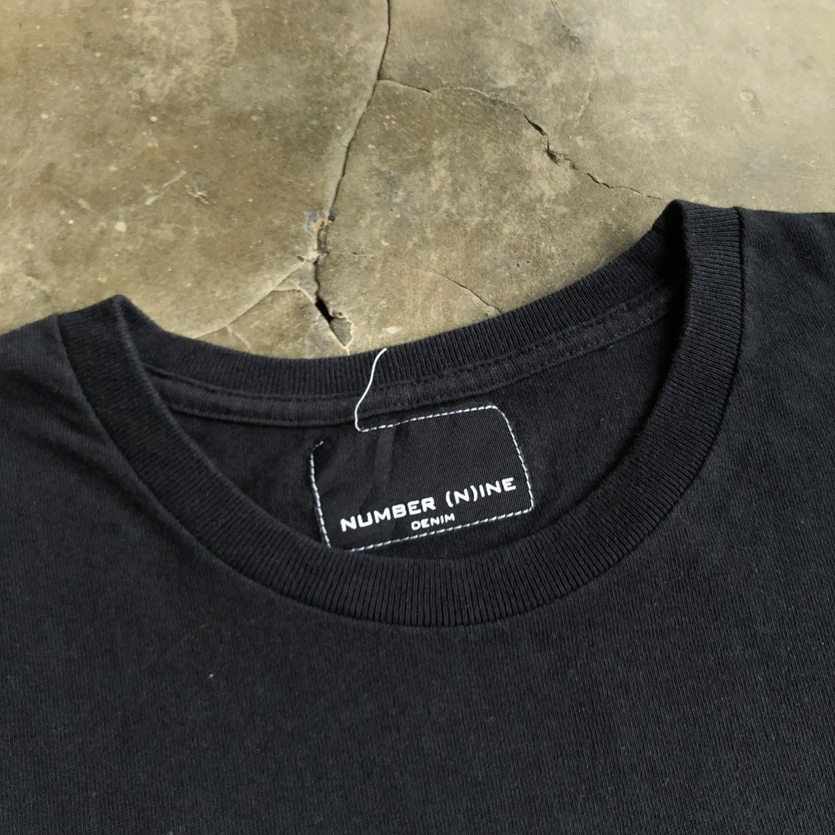 Number (N)ine Number (N)ine Denim / Travis Flacko Scott 2 Tone Pocket Tee Size US S / EU 44-46 / 1 - 11 Thumbnail