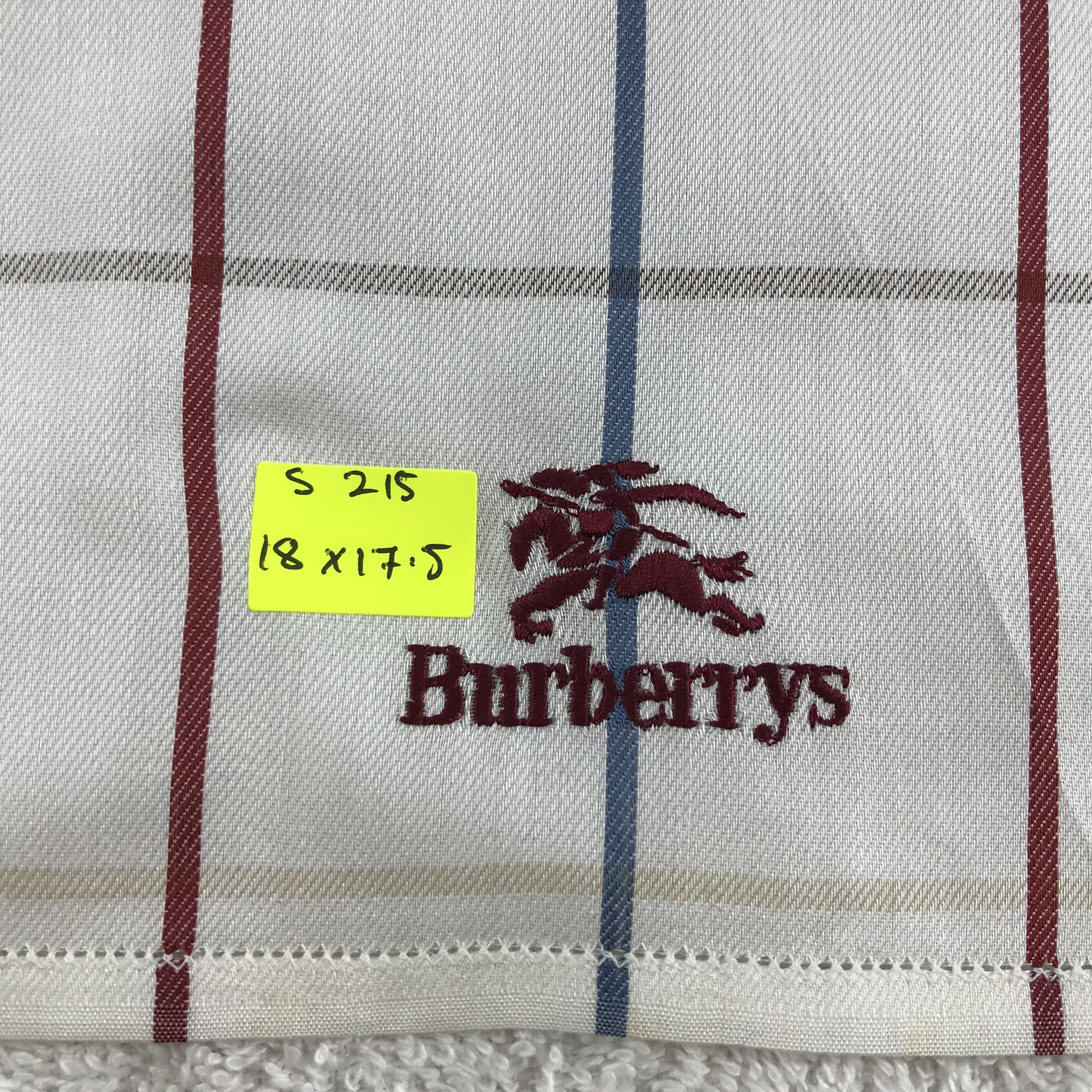 Burberry × Vintage Burberry Bandana / Handkerchief / Neckerchief - S215 Size ONE SIZE - 5 Thumbnail