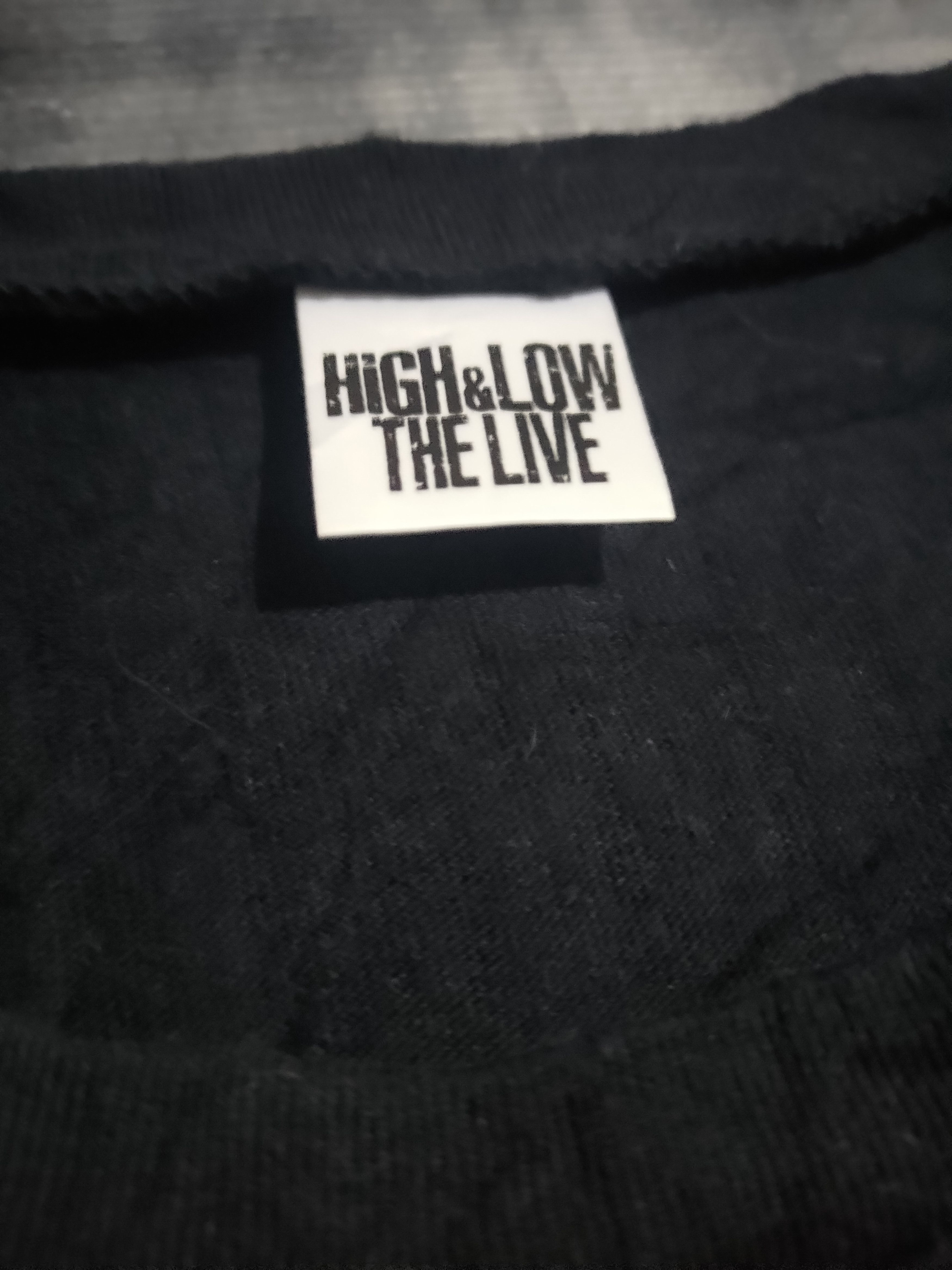 Band Tees HIGH&LOW THE LIVE Size US M / EU 48-50 / 2 - 3 Thumbnail