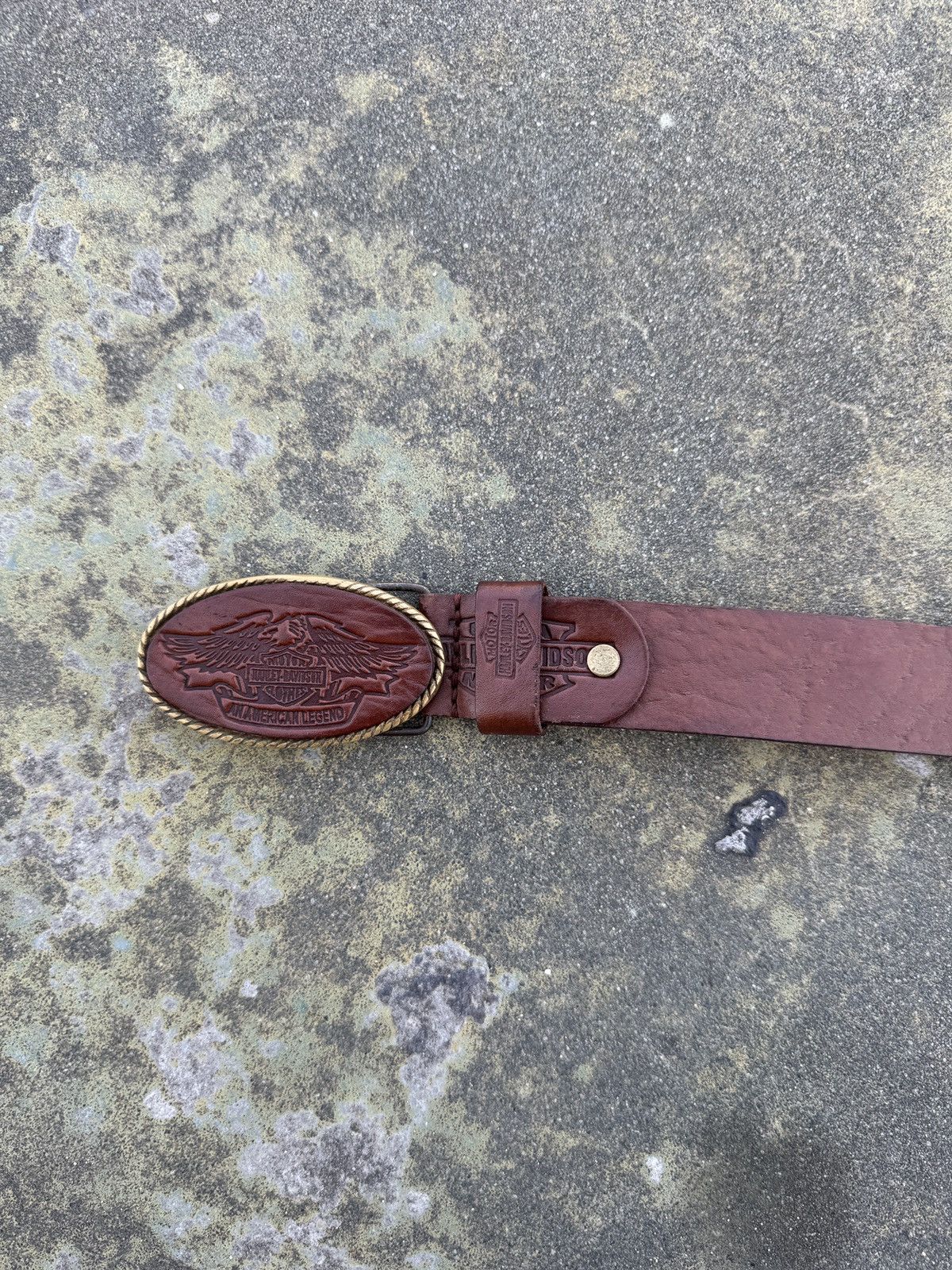 Harley Davidson Vintage Harley Davidson Belt Size ONE SIZE - 1 Thumbnail