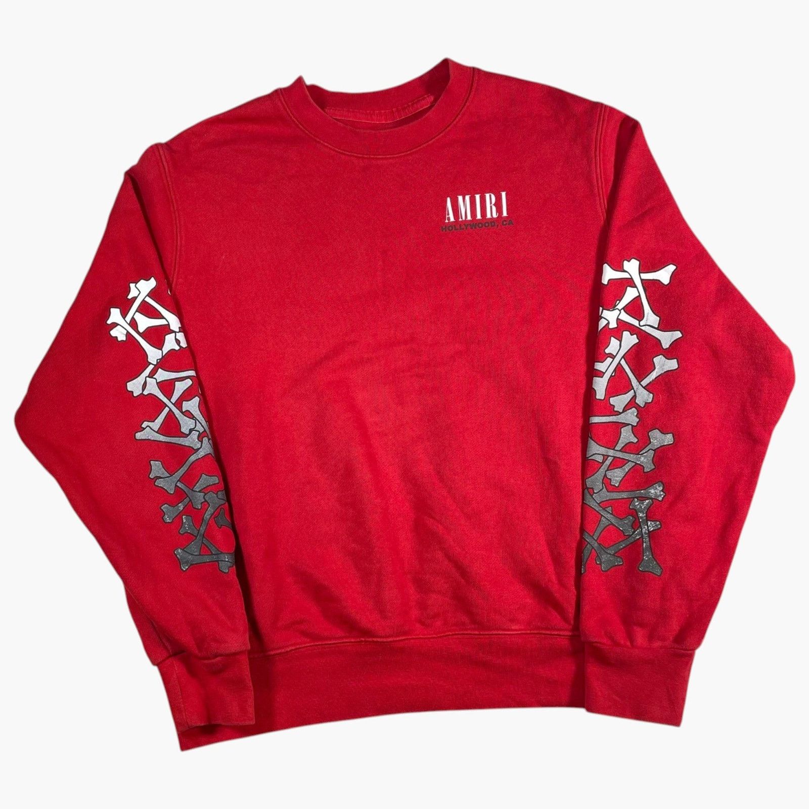 Amiri Amiri Bones Crew Red Sweatsuit Size XL / US 12-14 / IT 48-50 - 1 Thumbnail