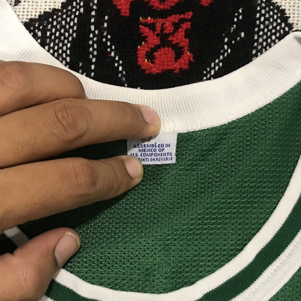 Other Vintage 90’s Boston Celtic Larry Bird NBA Jersey Champion Size US XL / EU 56 / 4 - 5 Thumbnail