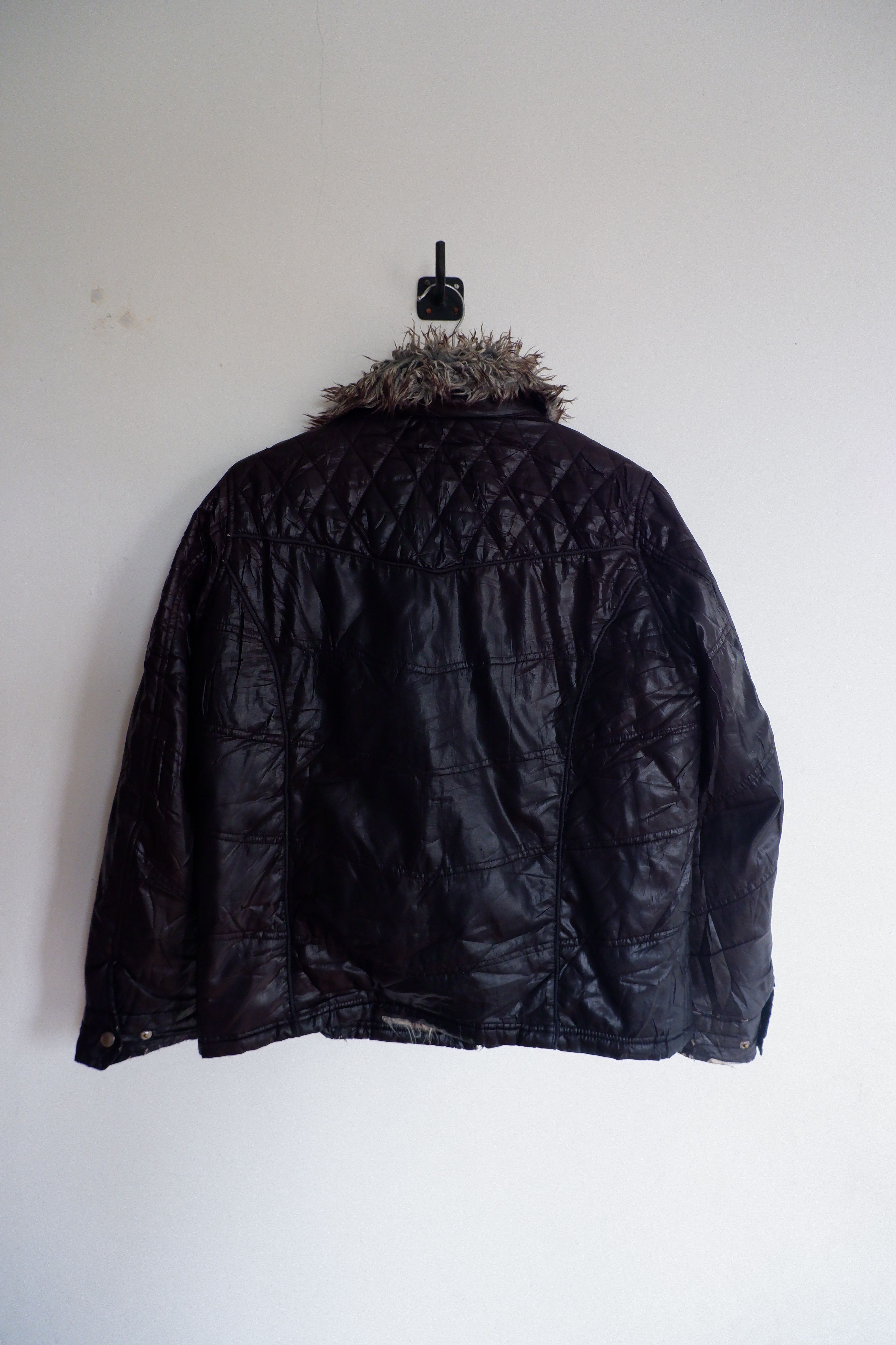 Tornado Mart Spinach Padded Fur Jacket Size US M / EU 48-50 / 2 - 3 Thumbnail