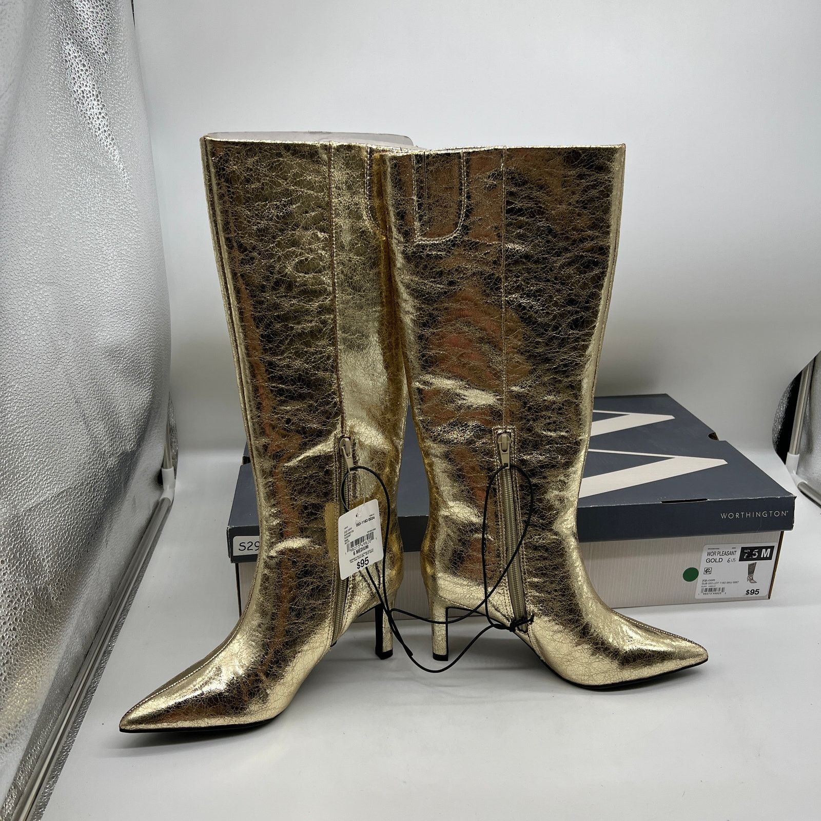 Other Worthington Womens Pleasant Stiletto Heel Dress Size US 6 / IT 36 - 3 Thumbnail