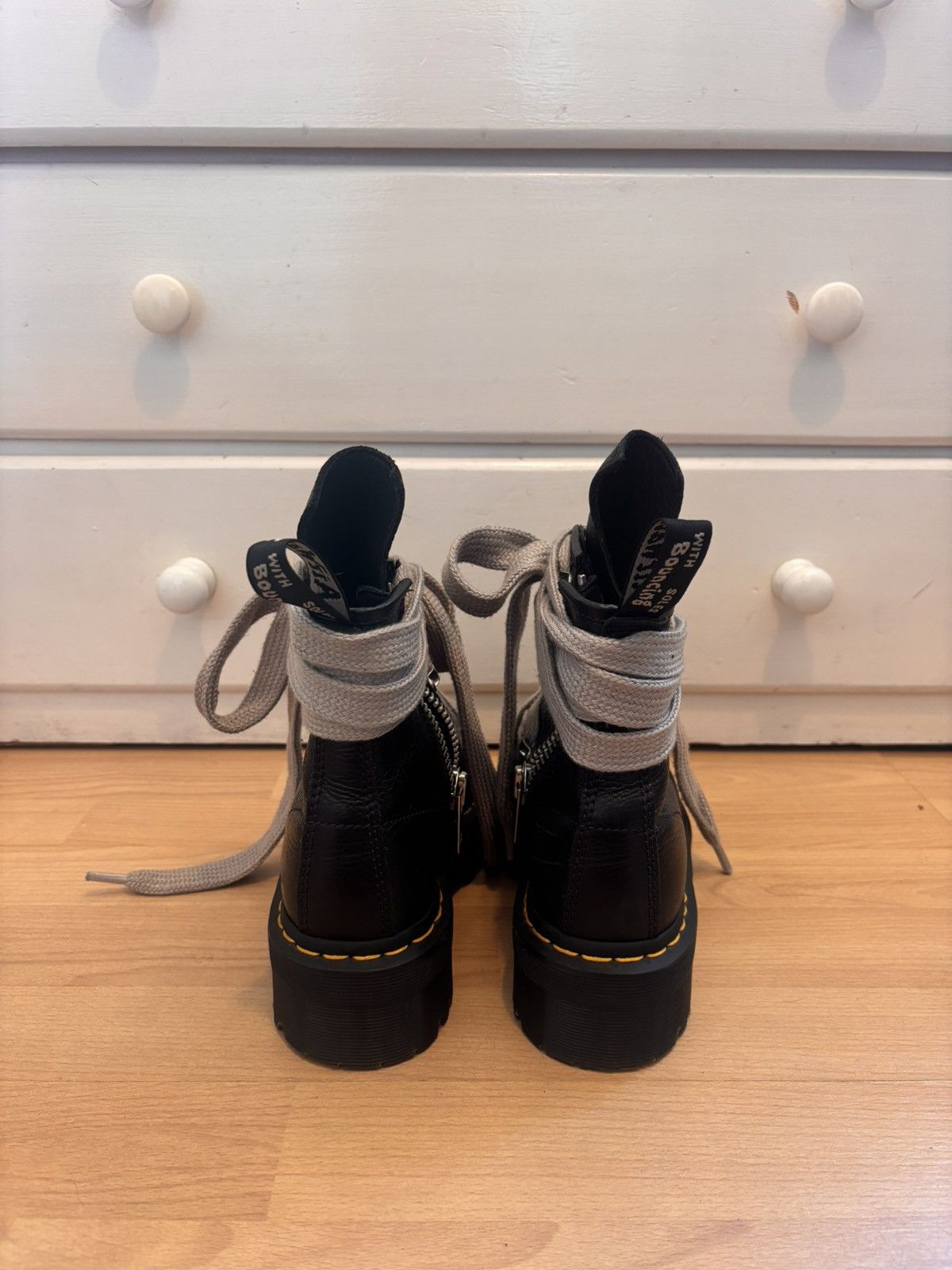 Dr. Martens × Rick Owens Rick Owens x Dr. Martens Boots Size US 4 / IT 34 - 4 Thumbnail