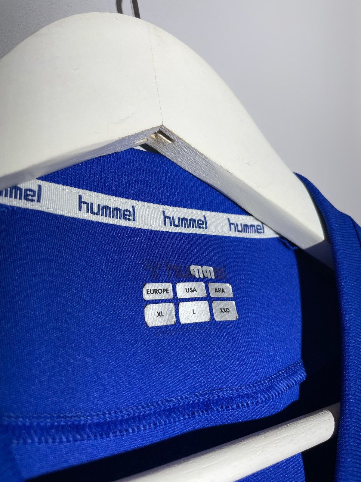 Hummel Everton Hummel 2020/21 Home Y2k Football Shirt Size US L / EU 52-54 / 3 - 9 Thumbnail