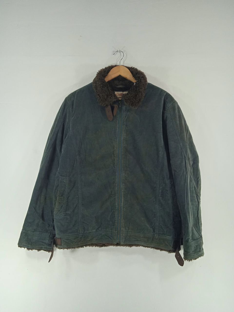 Carter's × If Six Was Nine Vintage Sunfaded Carters Velvet Full Zipper Jacket Size US L / EU 52-54 / 3 - 1 Thumbnail