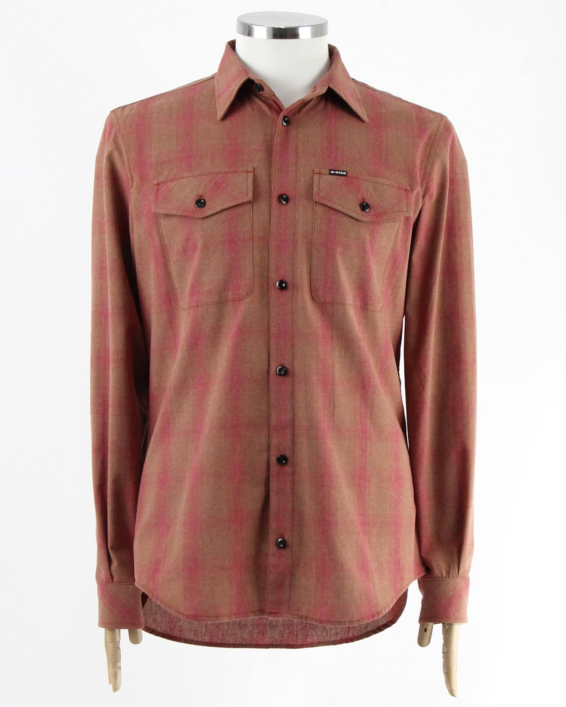 G-Star G-STAR RAW Checkered Slim Shirt Size US M / EU 48-50 / 2 - 1 Thumbnail