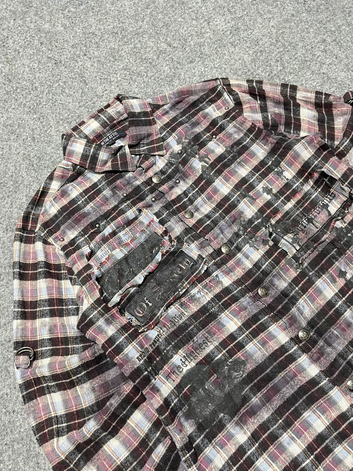 In The Attic ❌SOLDOUT❌❌In The Attic Embroidered Flanel Shirt Size US M / EU 48-50 / 2 - 5 Thumbnail