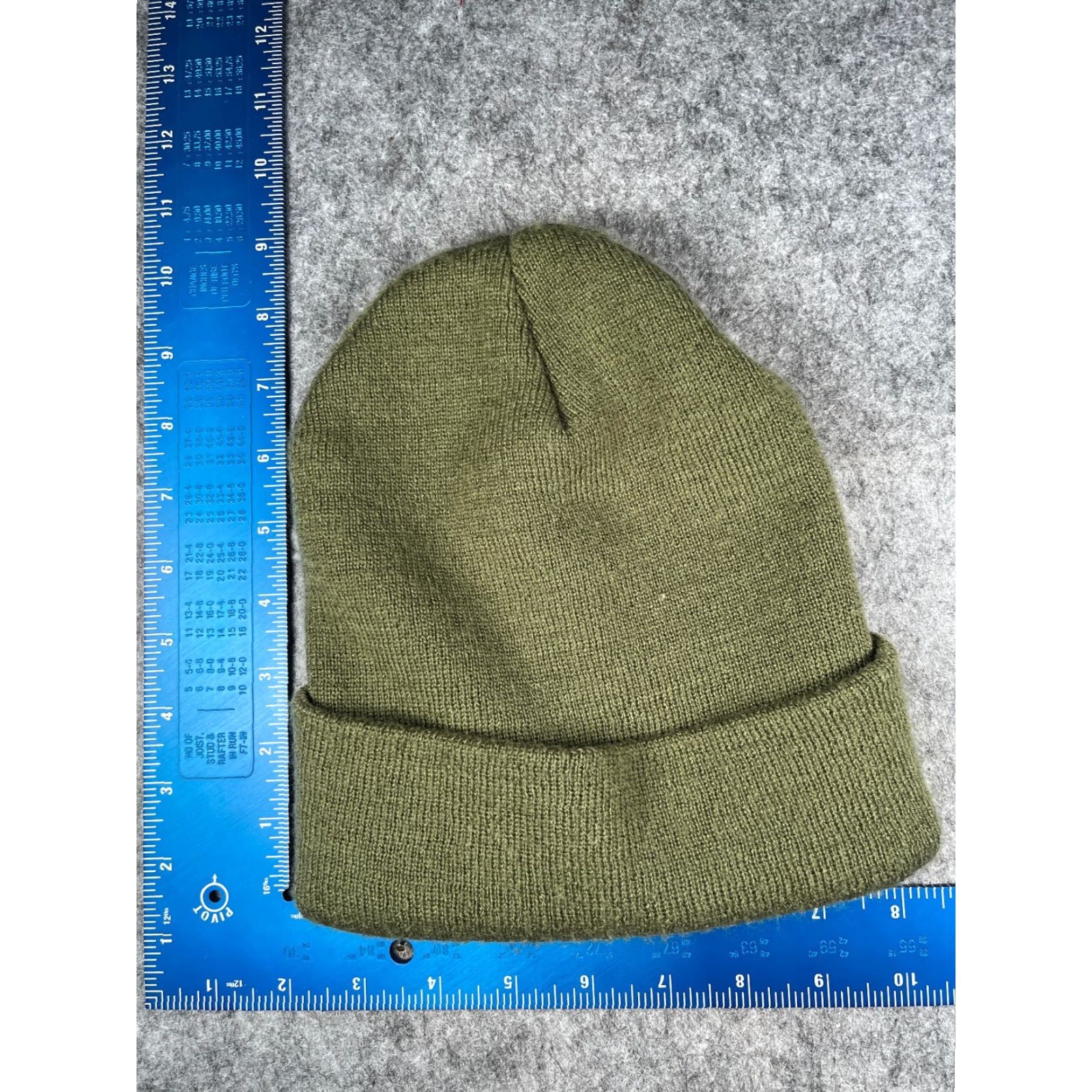 Port & Company Port & Company High Trails Outdoor Education Center Beanie Toque Adult One Size Green Knit Acrylic Hat/Cap Size ONE SIZE - 4 Thumbnail