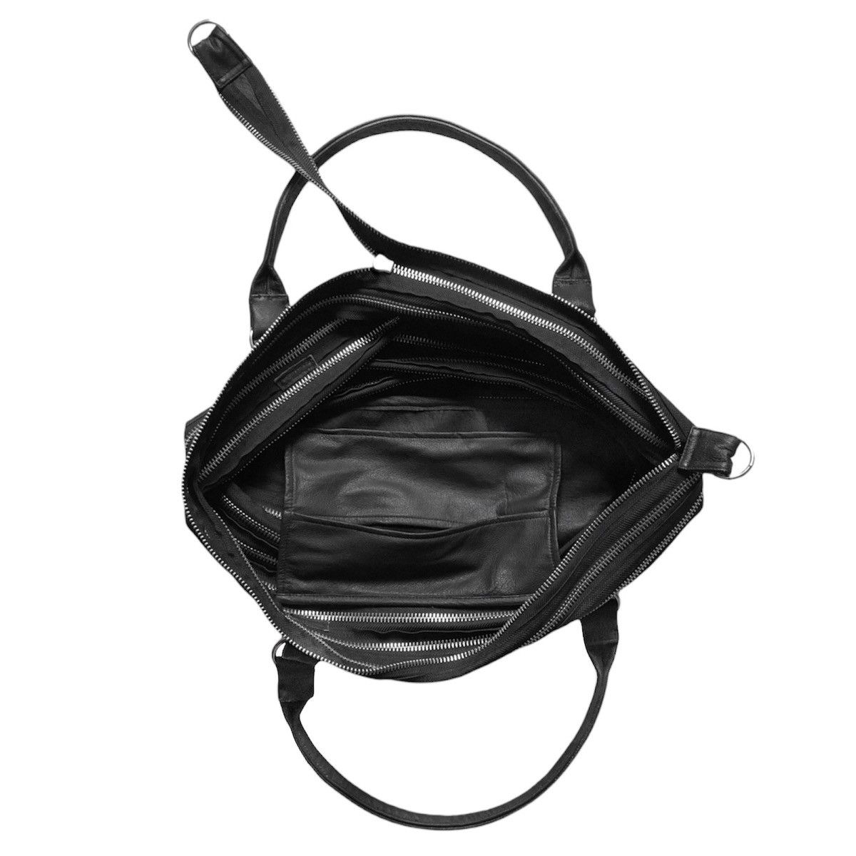 Designer × Japanese Brand 🧿17m long accordion zip tote bag black Size ONE SIZE - 3 Thumbnail