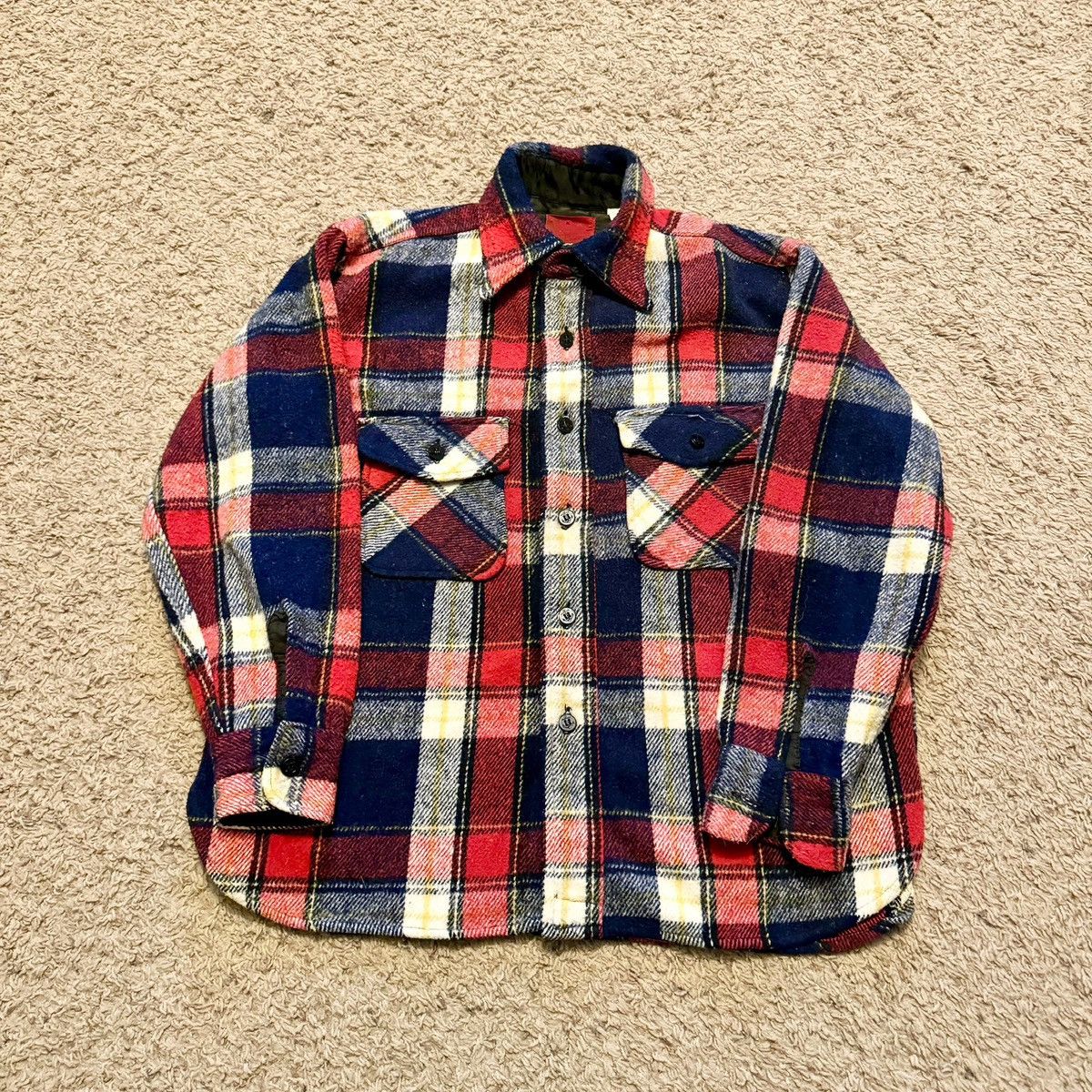 Sears × Vintage TRUE VINTAGE 70s SEARS KINGS ROAD PLAID JACKET! Size US XL / EU 56 / 4 - 6 Thumbnail