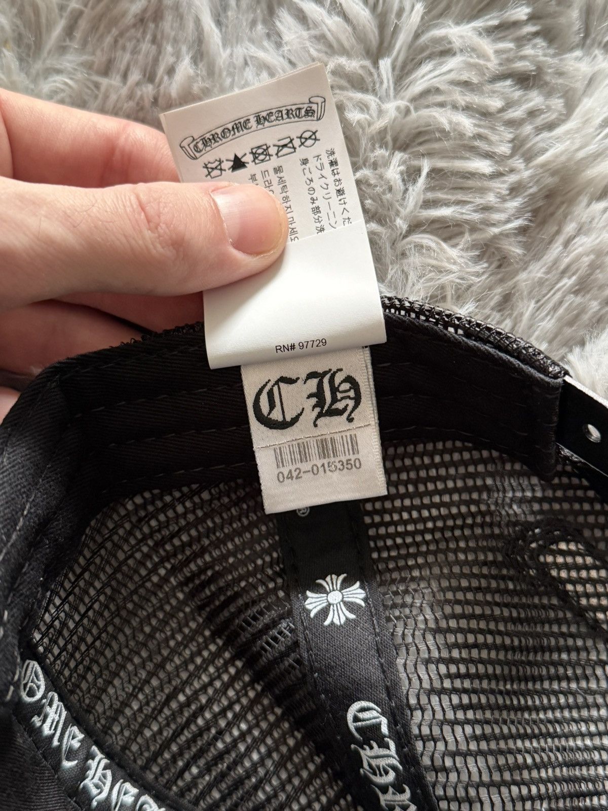 Chrome Hearts Chrome Hearts Cemetery Trucker Hat Size ONE SIZE - 7 Thumbnail