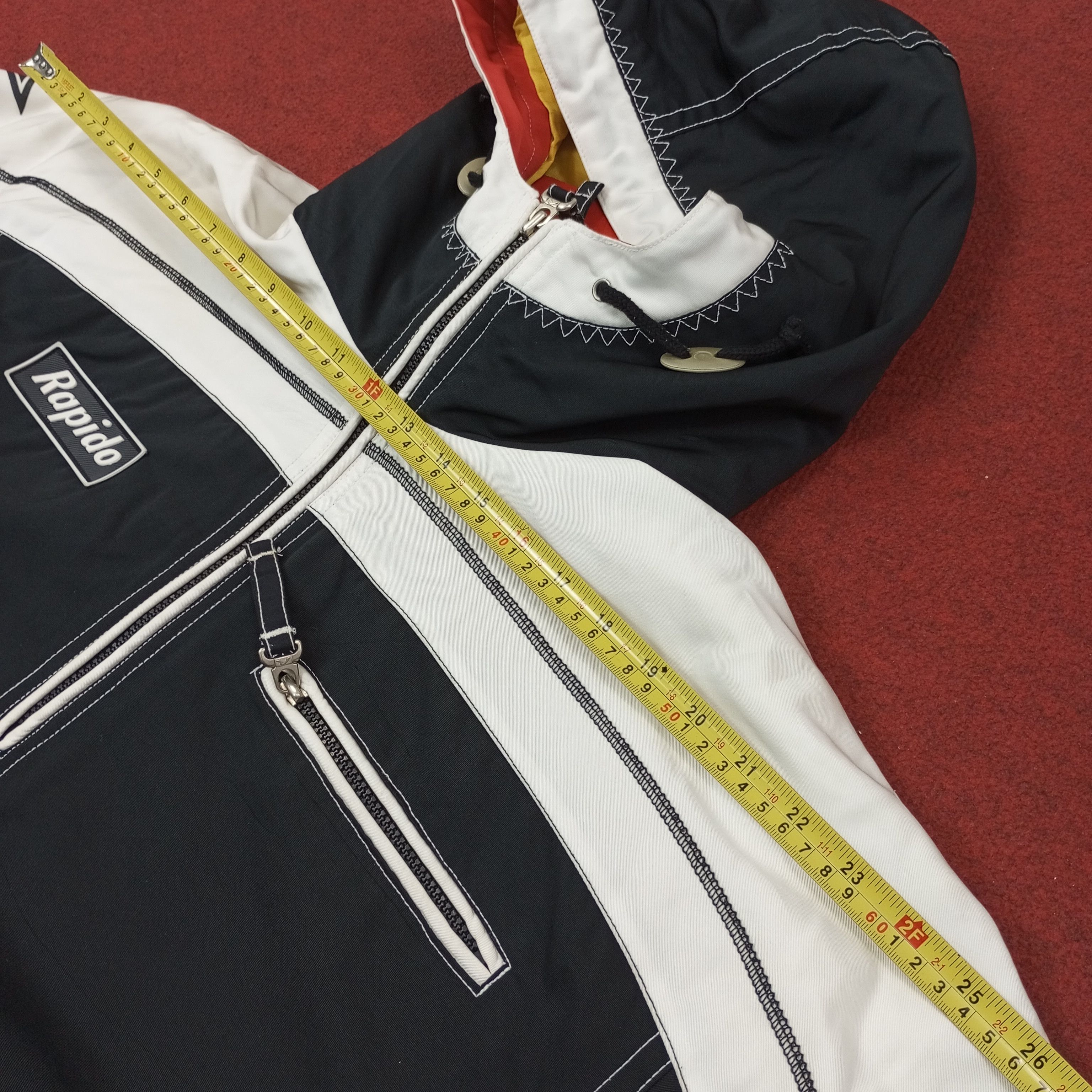 Vintage Rapido Winter Style Half Zipper Jacket c251n Size US XXL / EU 58 / 5 - 11 Thumbnail