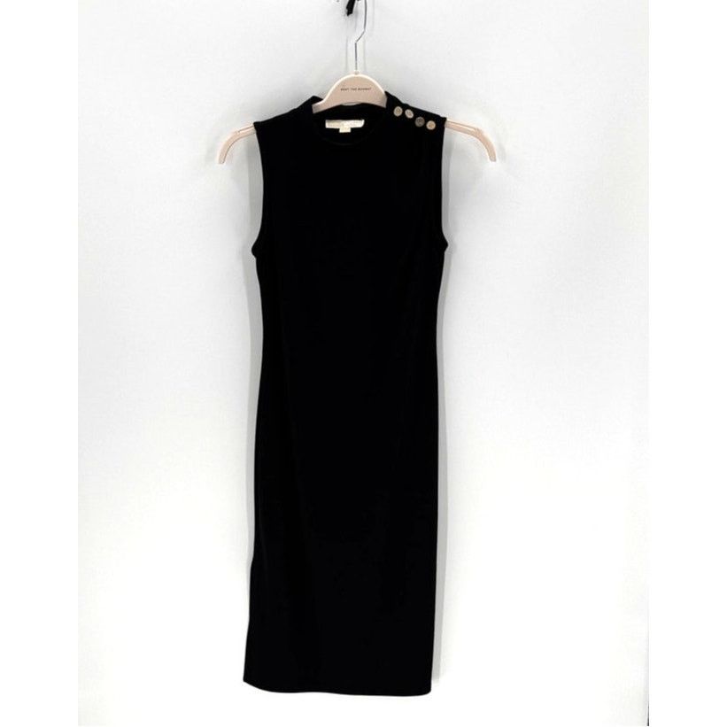 Michael Kors Michael Kors black jersey knit little black dress size M Size M / US 6-8 / IT 42-44 - 1 Thumbnail