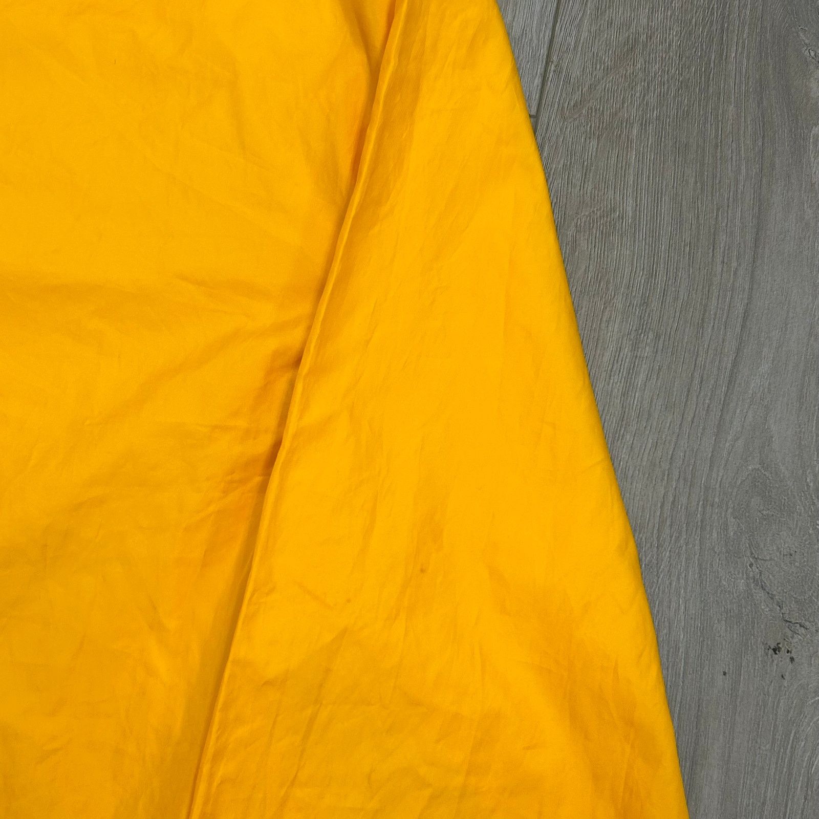 Nike VINTAGE Nike Yellow Half Zip Spellout Windbreaker Jacket Size US L / EU 52-54 / 3 - 5 Thumbnail